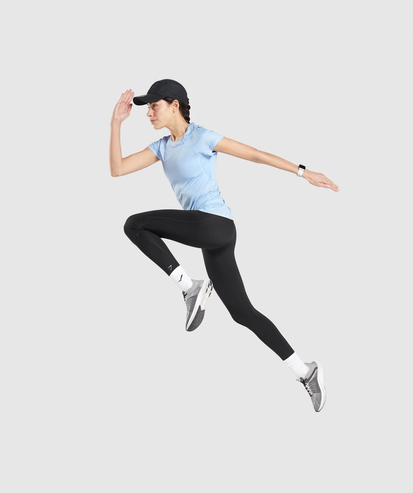 Gymshark Speed T-Shirt - Moonstone Blue - Image 4