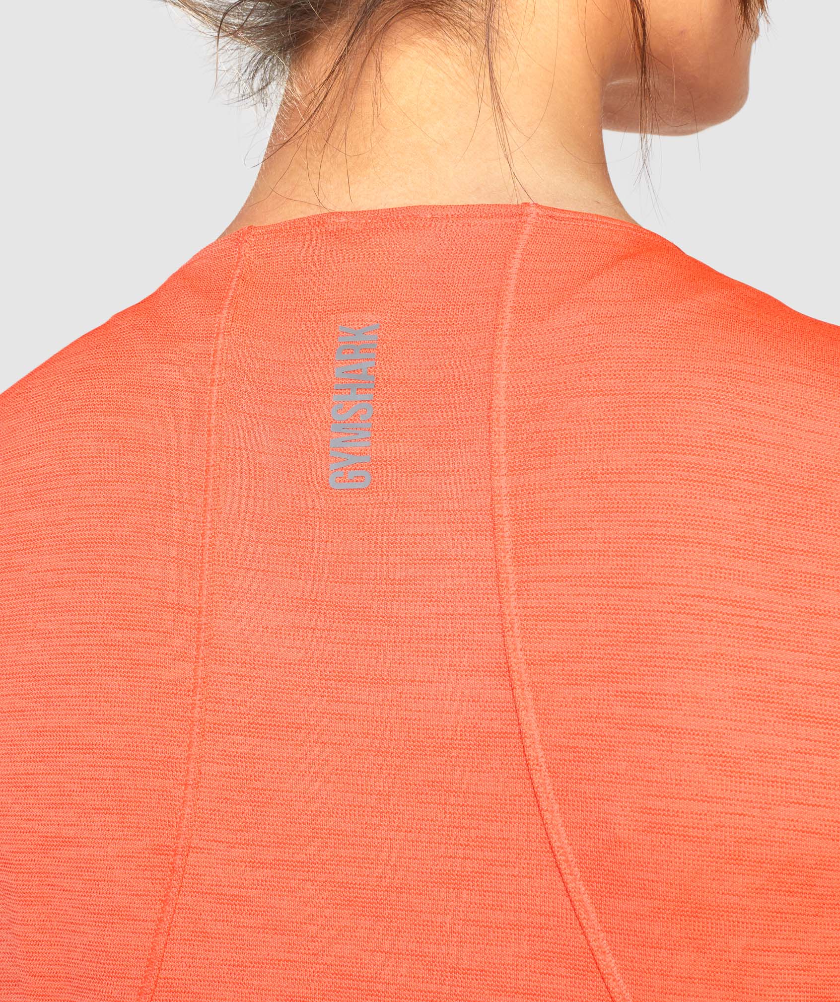 Gymshark Speed T-Shirt - Orange Marl - Image 5