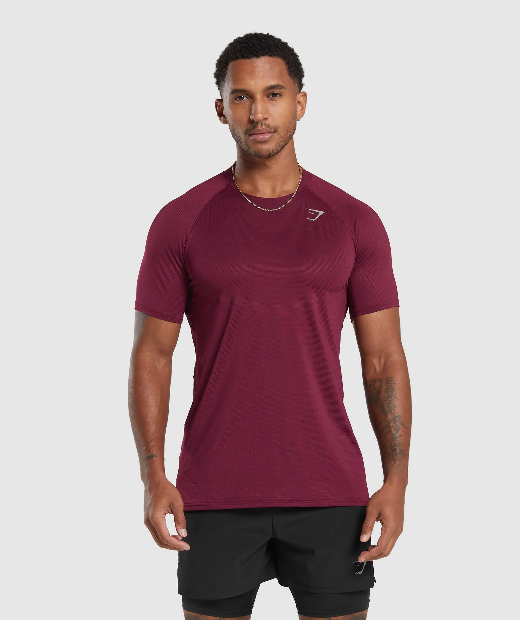 Gymshark Speed T-Shirt - Plum Pink