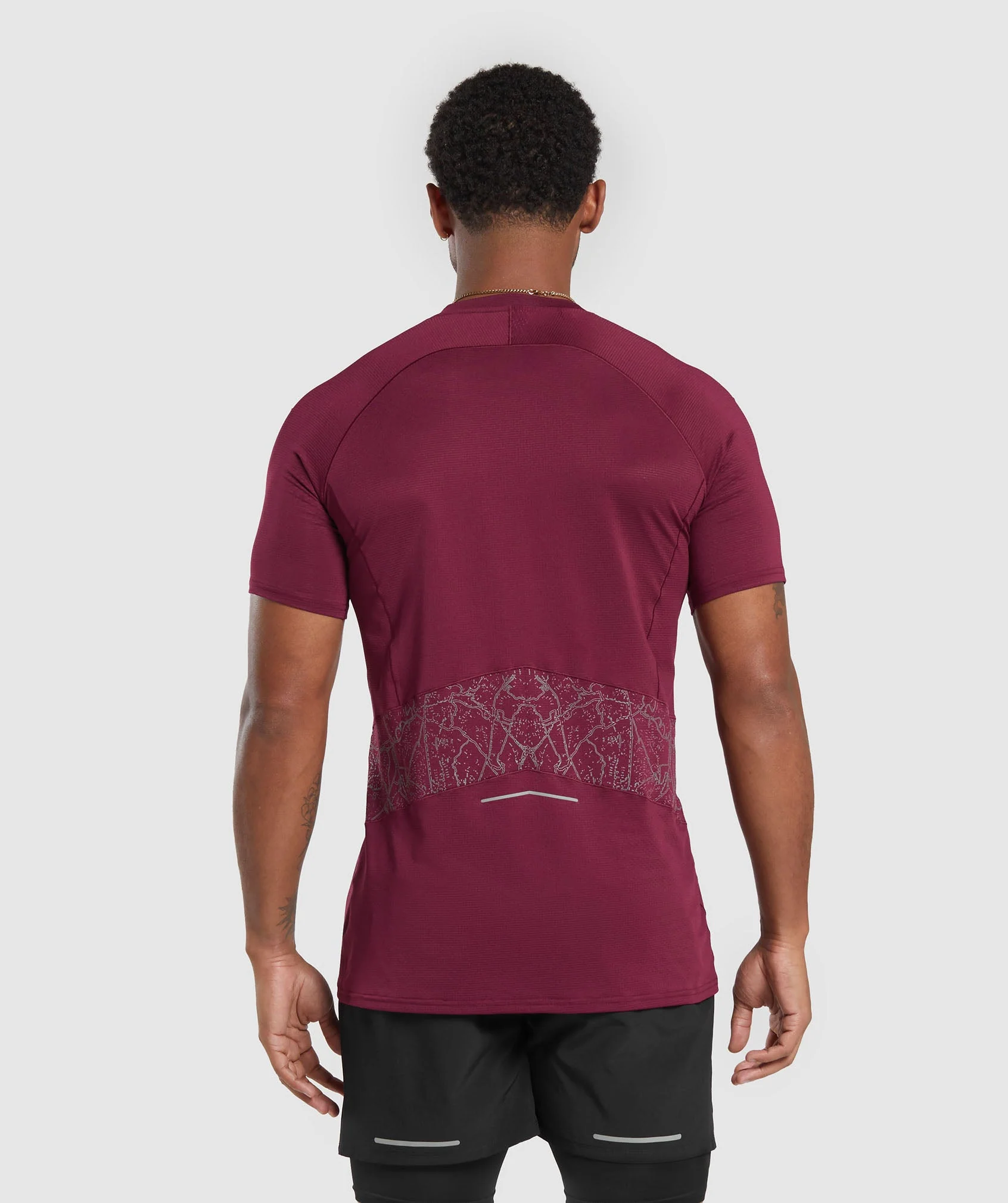 Gymshark Speed T-Shirt - Plum Pink - Image 2