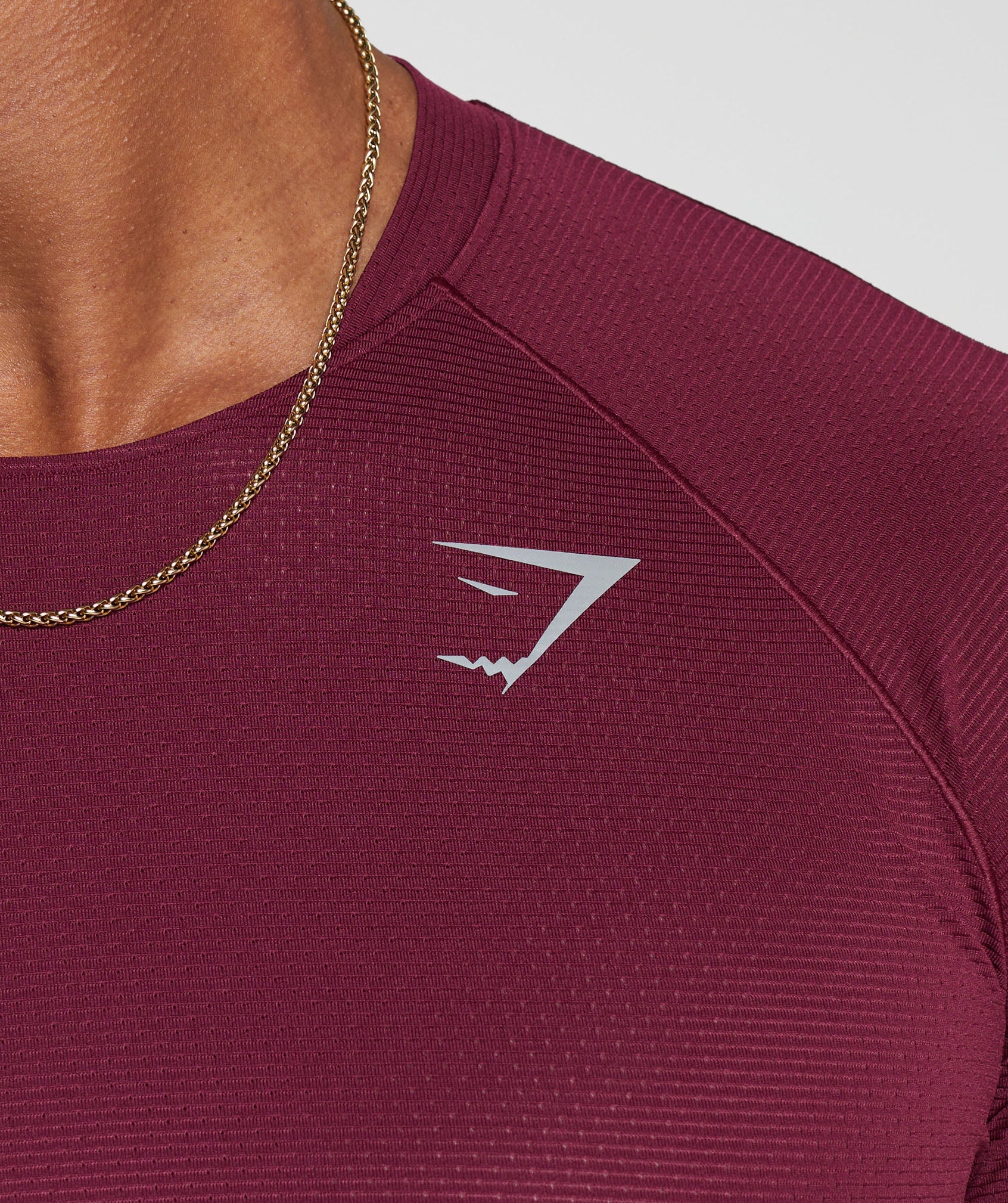 Gymshark Speed T-Shirt - Plum Pink - Image 7