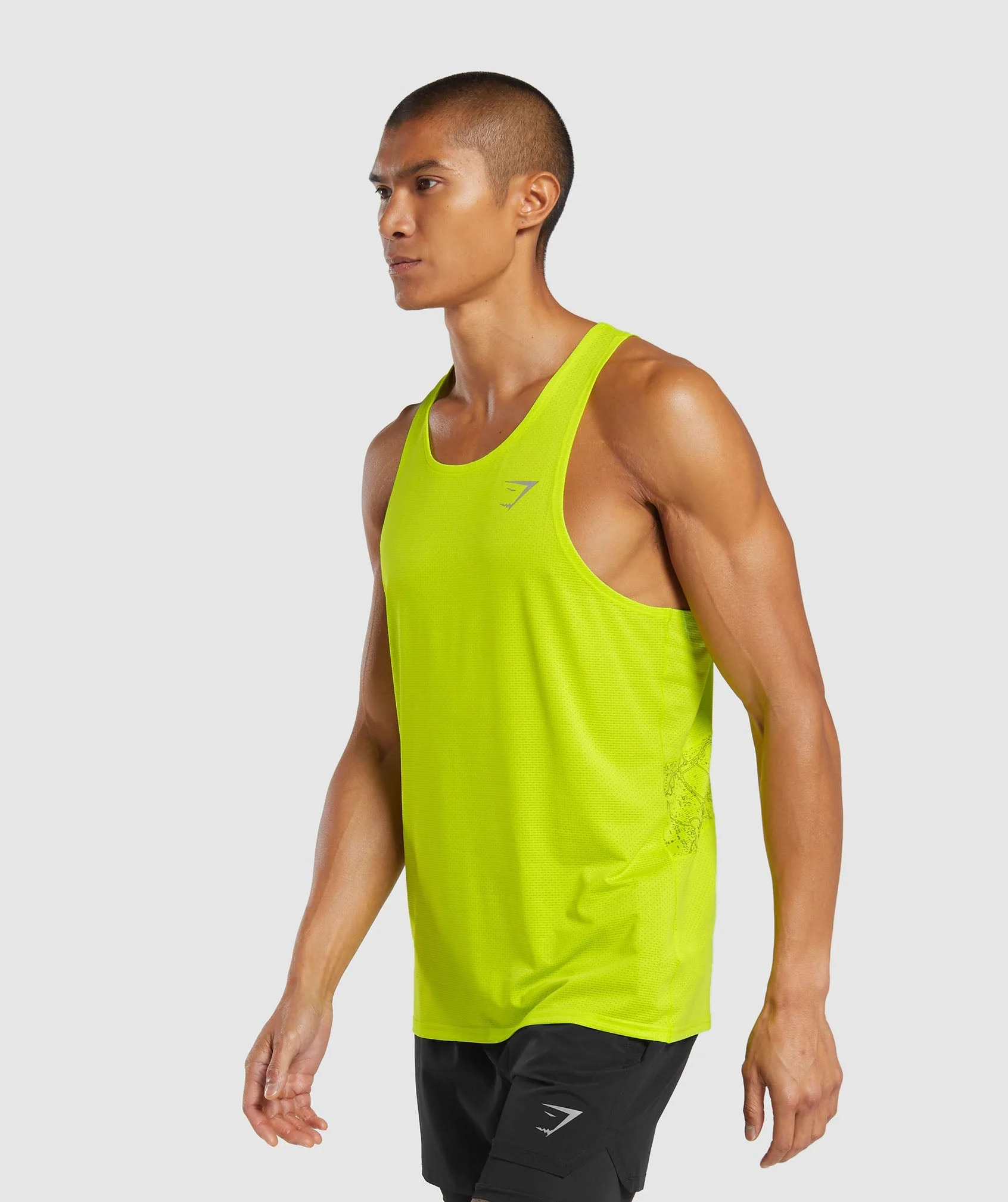 Gymshark Speed Tank - Fluo Speed Green - Image 4