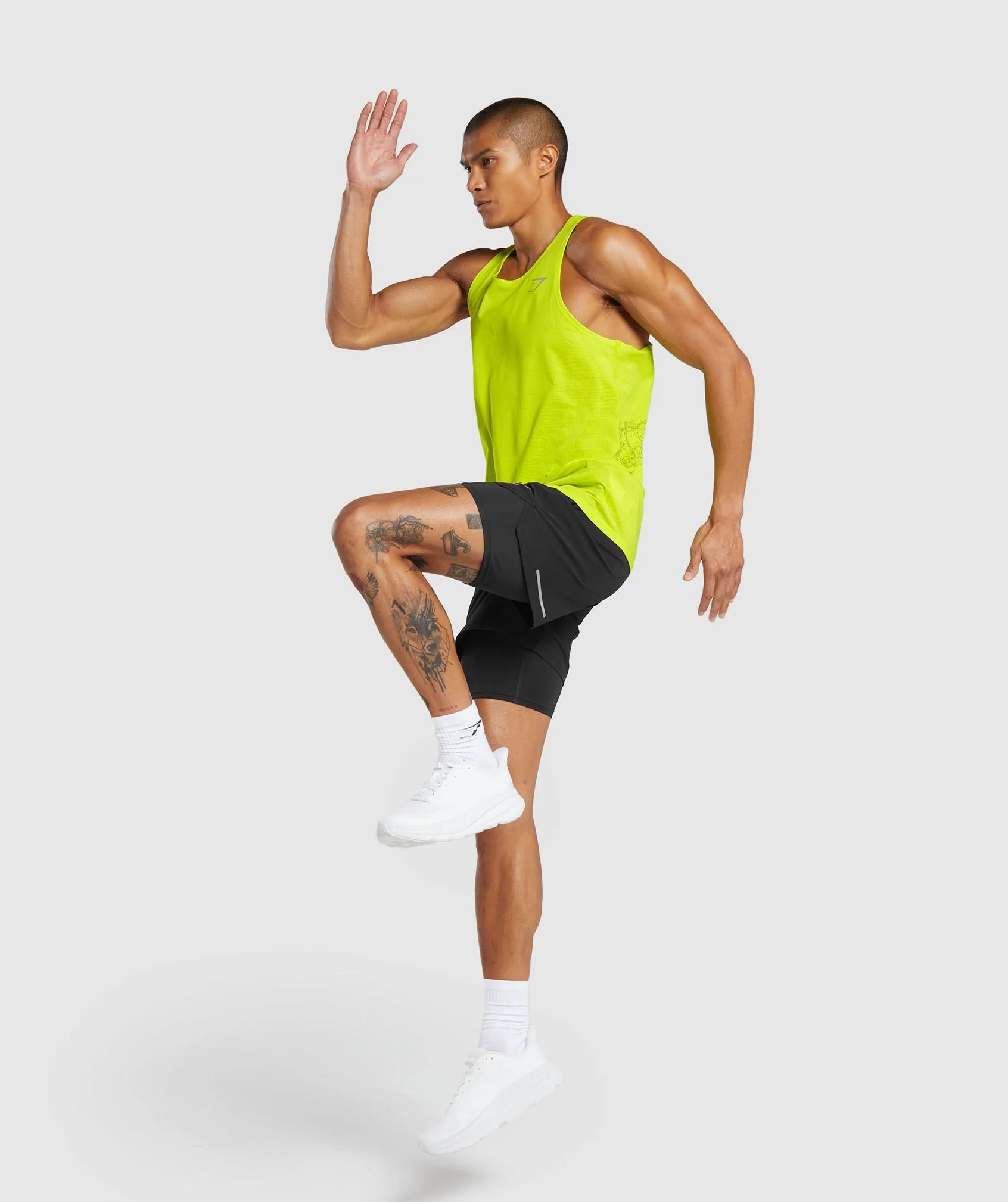 Gymshark Speed Tank - Fluo Speed Green - Image 5