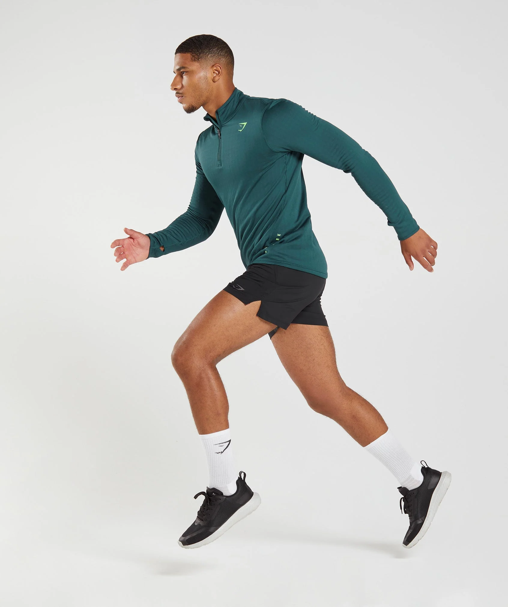 Gymshark Sport 1/4 Zip - Winter Teal - Image 4