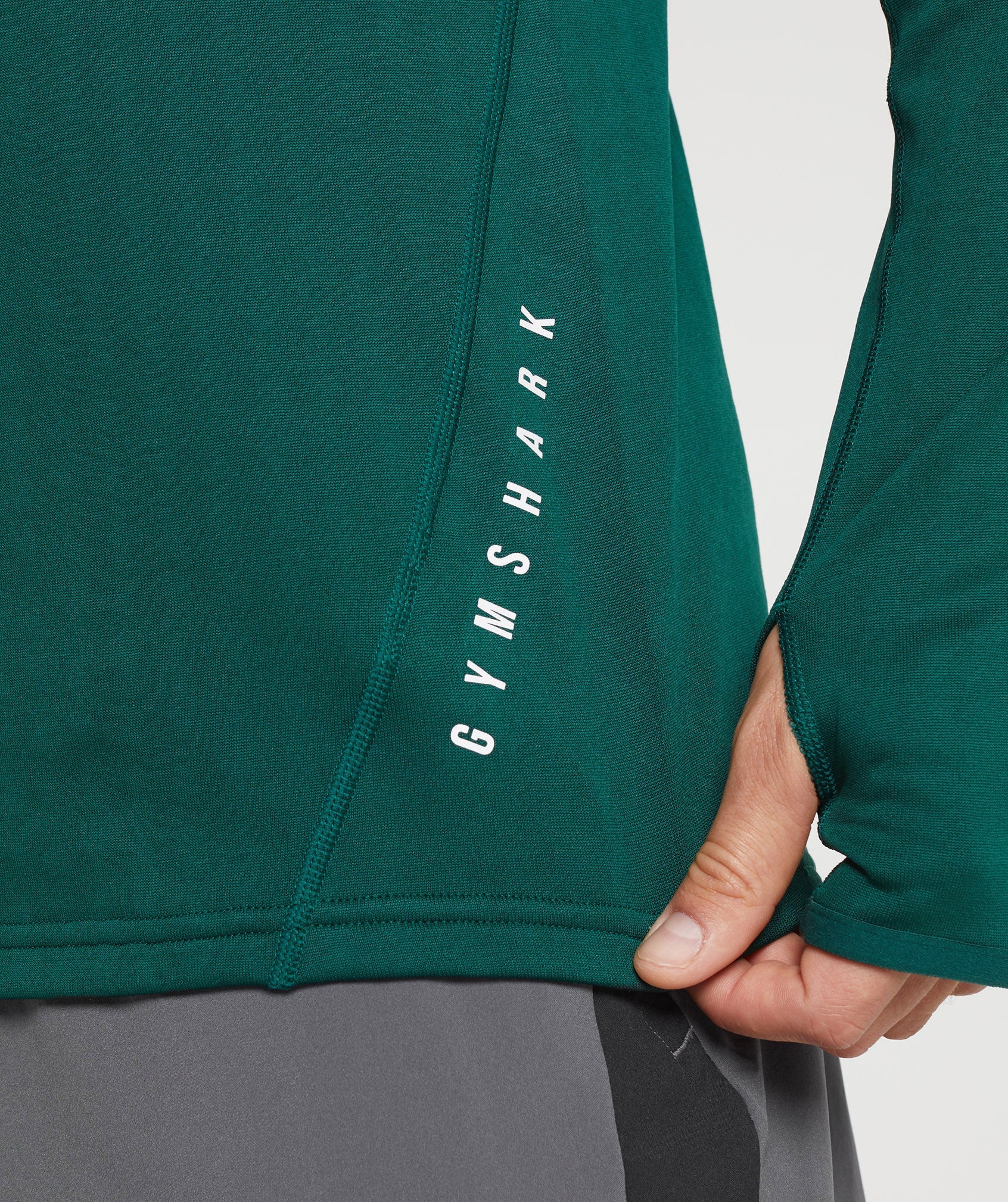 Gymshark Sport 1/4 Zip - Woodland Green - Image 5