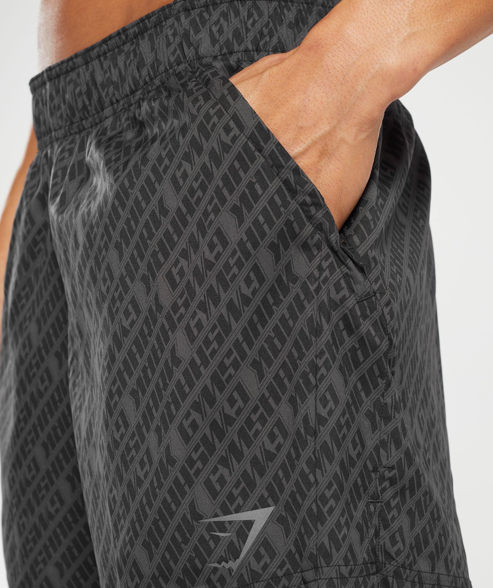 Gymshark Sport 5" 2 in 1 Shorts - Asphalt Grey/Black - Image 5