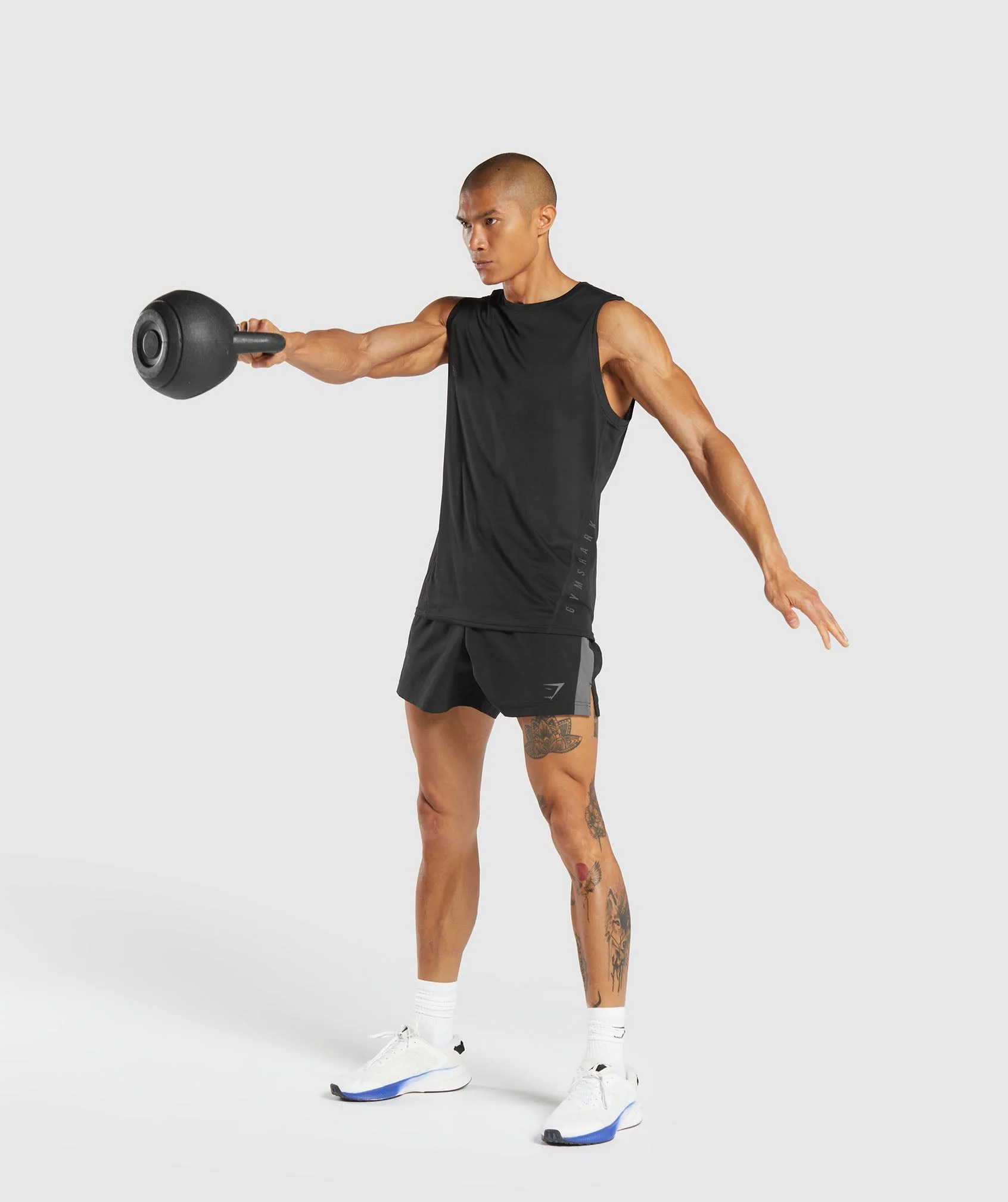Gymshark Sport  5" Shorts - Black - Image 4