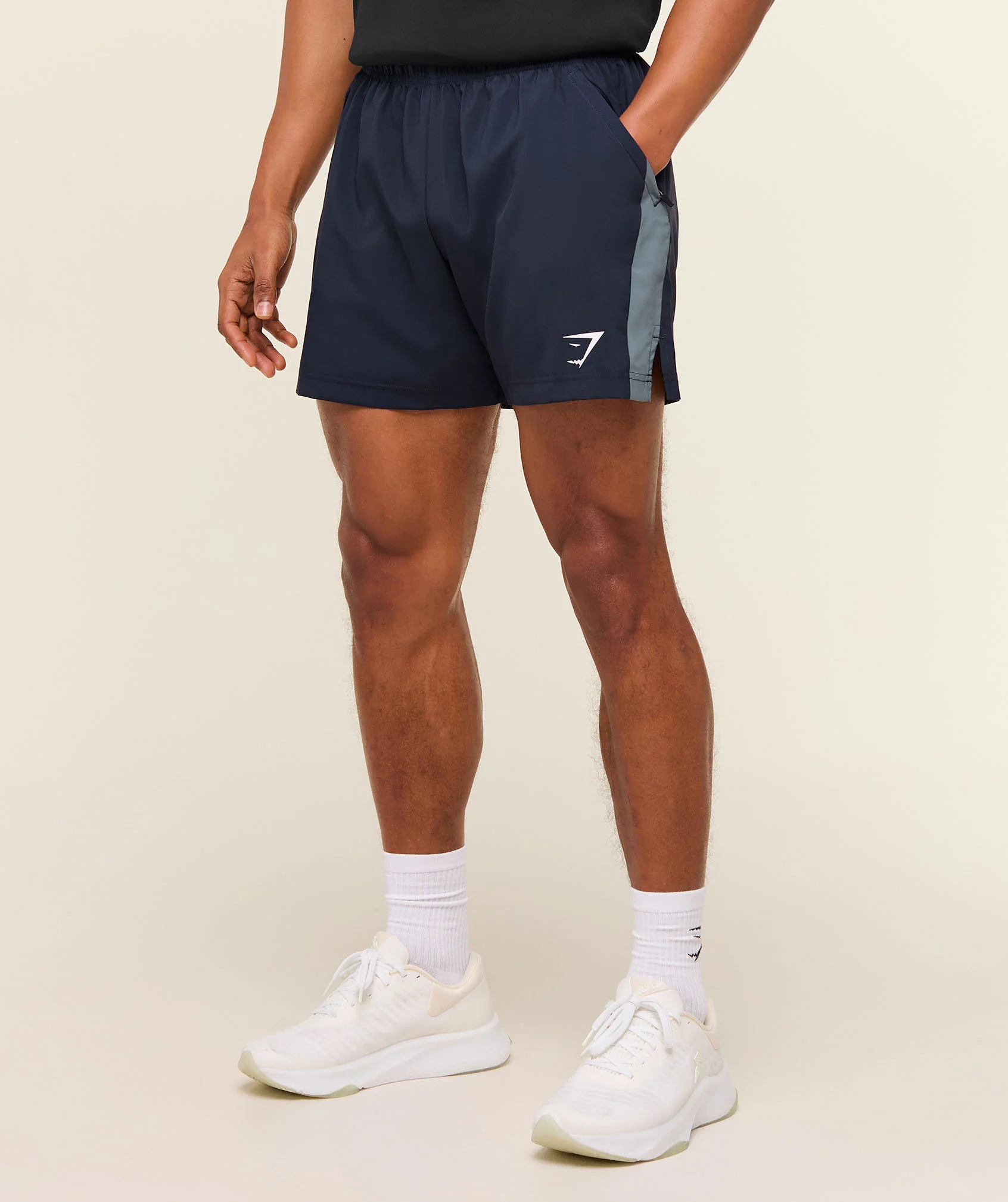 Gymshark Sport  5" Shorts - Heavy Blue/Iron Blue - Image 3