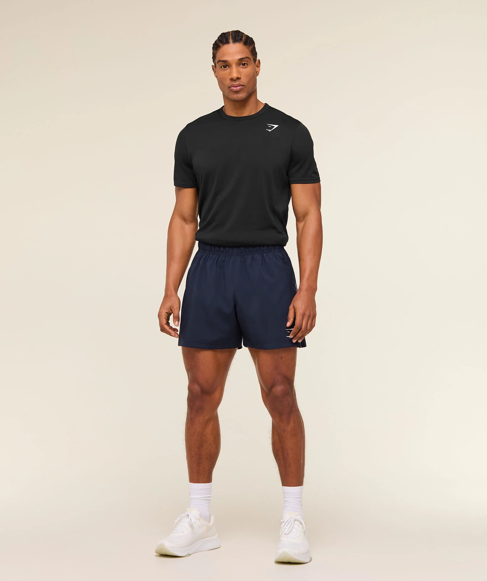 Gymshark Sport  5" Shorts - Heavy Blue/Iron Blue - Image 4