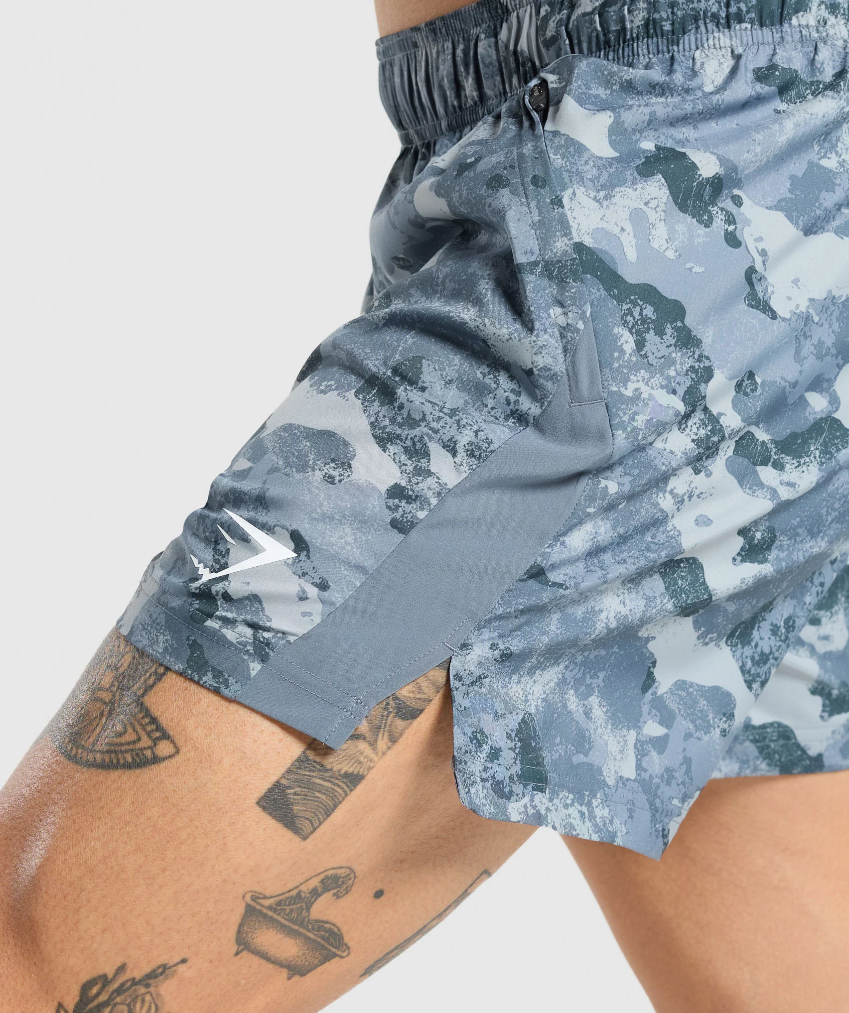 Gymshark Sport 5" Shorts - Denim Grey/Iron Blue - Image 6