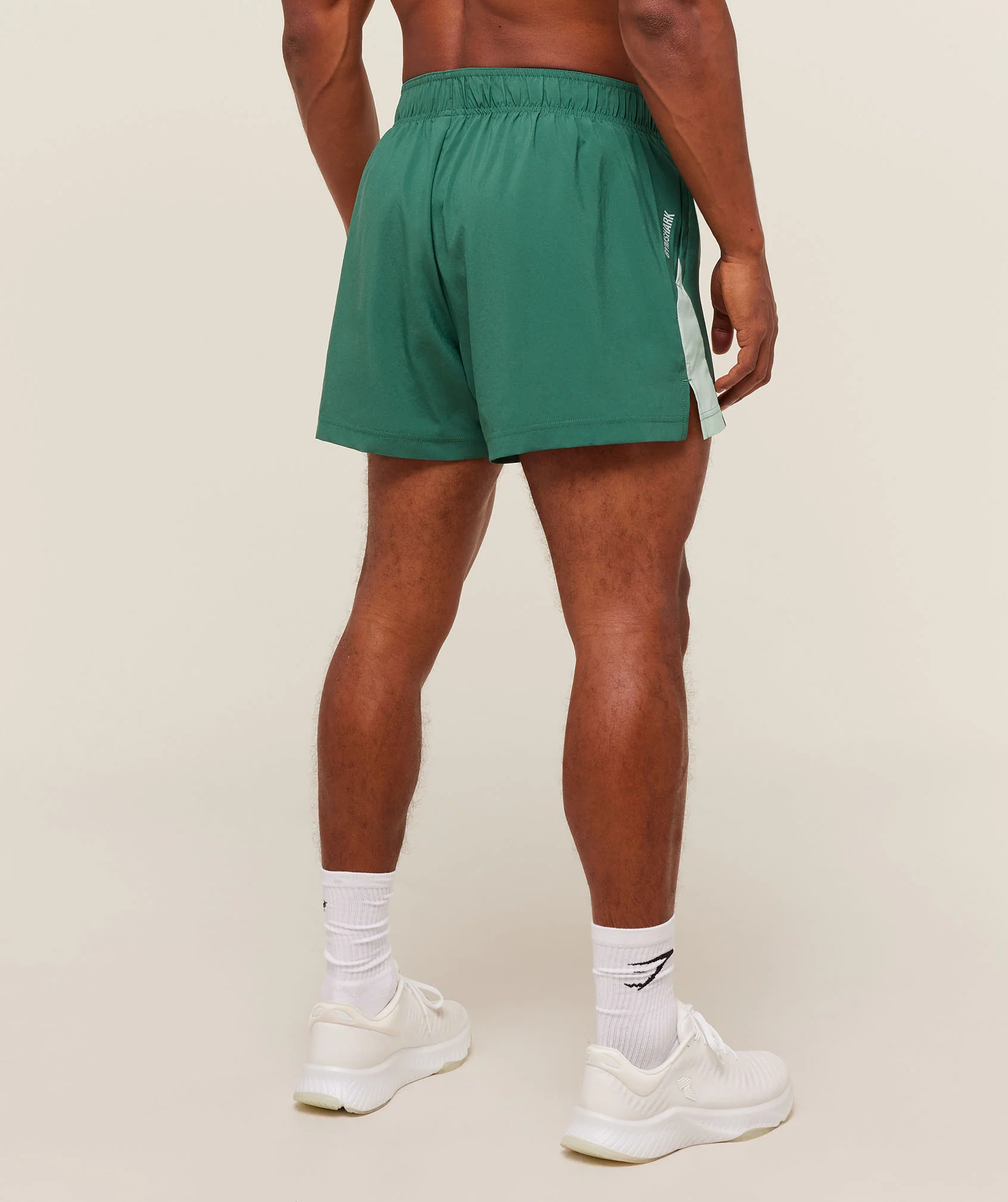 Gymshark Sport  5" Shorts - Lift Green/Clay Green - Image 3