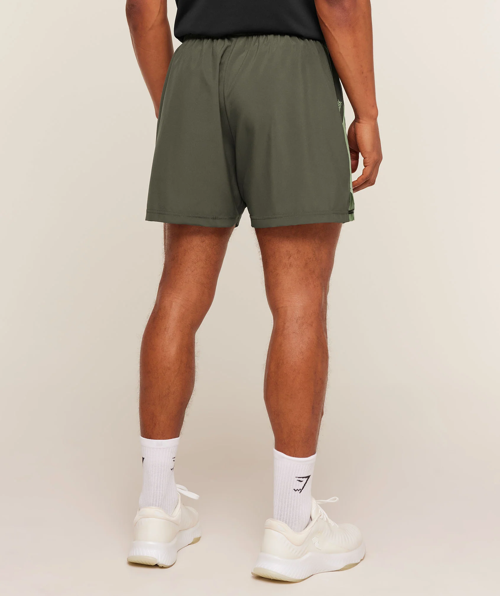 Gymshark Sport  5" Shorts - Strength Green/Haze Green - Image 2
