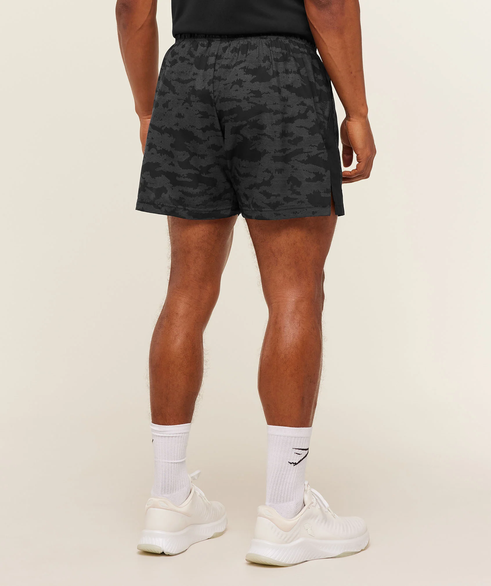 Gymshark Sport 5" Shorts - Grey/Black - Image 3