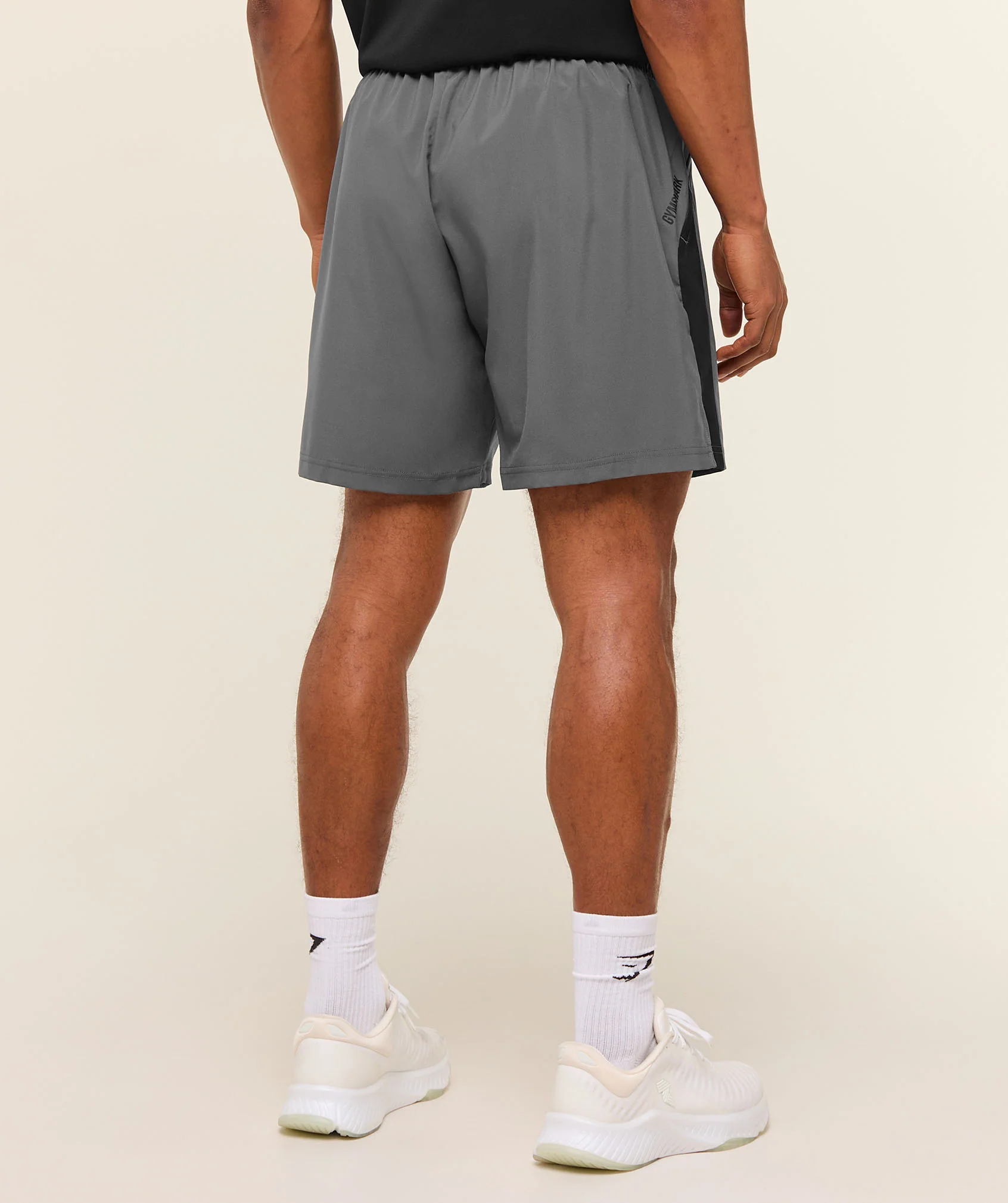 Gymshark Sport  7" Shorts - Dark Grey/Black - Image 3
