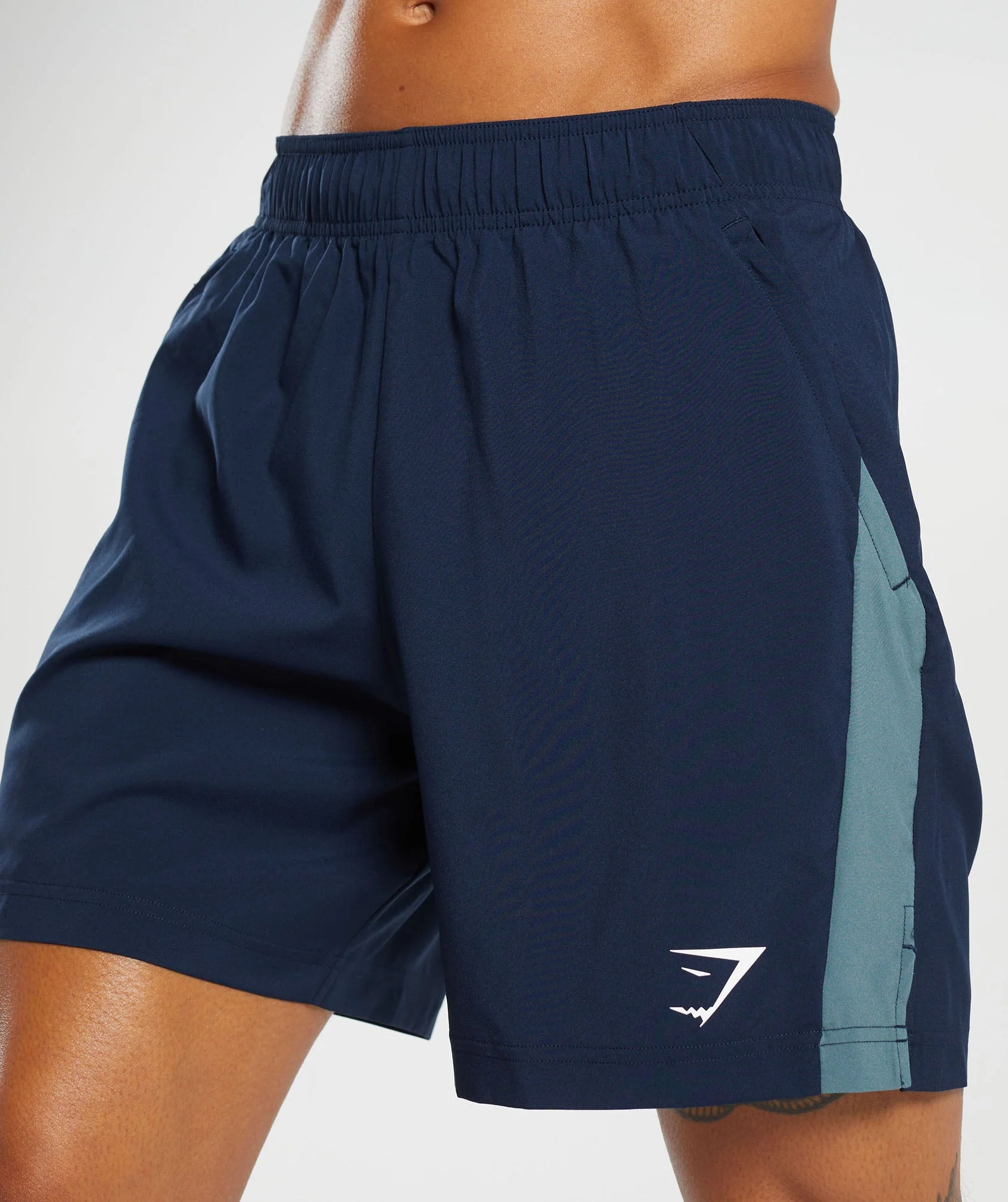 Gymshark Sport 7" Shorts - Navy/Denim Teal - Image 6