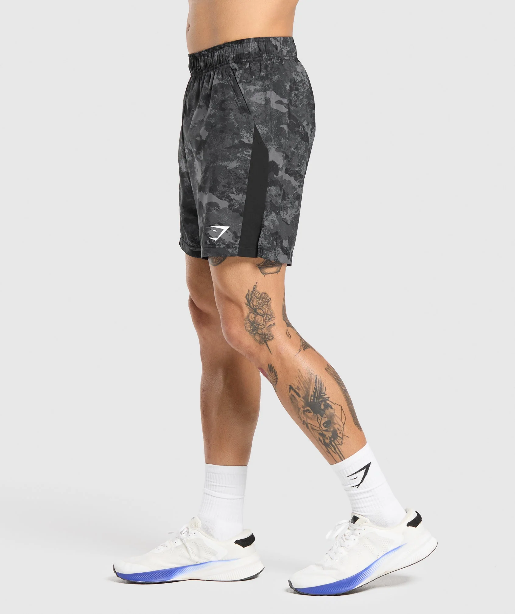 Gymshark Sport 7" Shorts - Graphite Grey/Black - Image 11