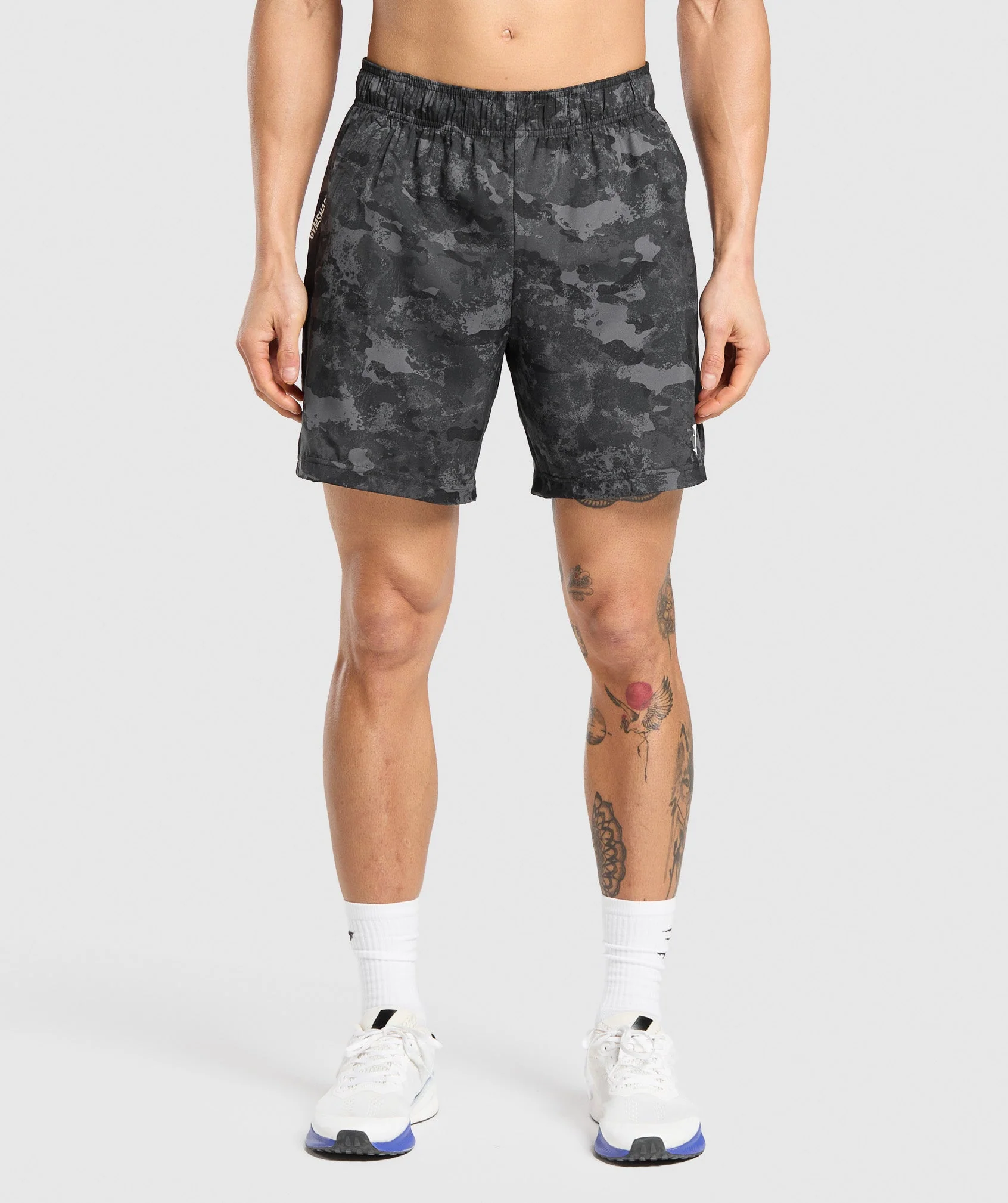 Gymshark Sport 7" Shorts - Graphite Grey/Black - Image 13