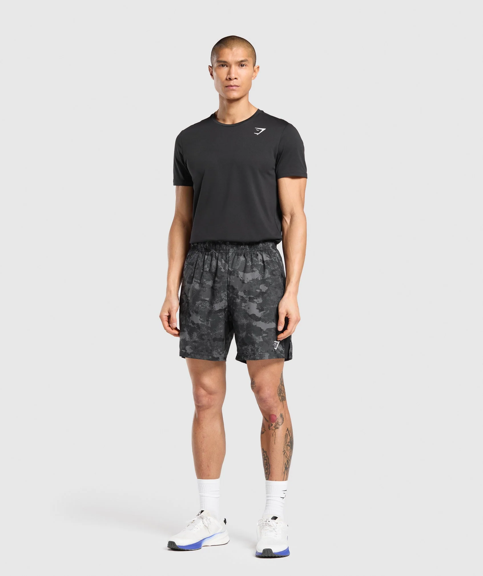 Gymshark Sport 7" Shorts - Graphite Grey/Black - Image 4