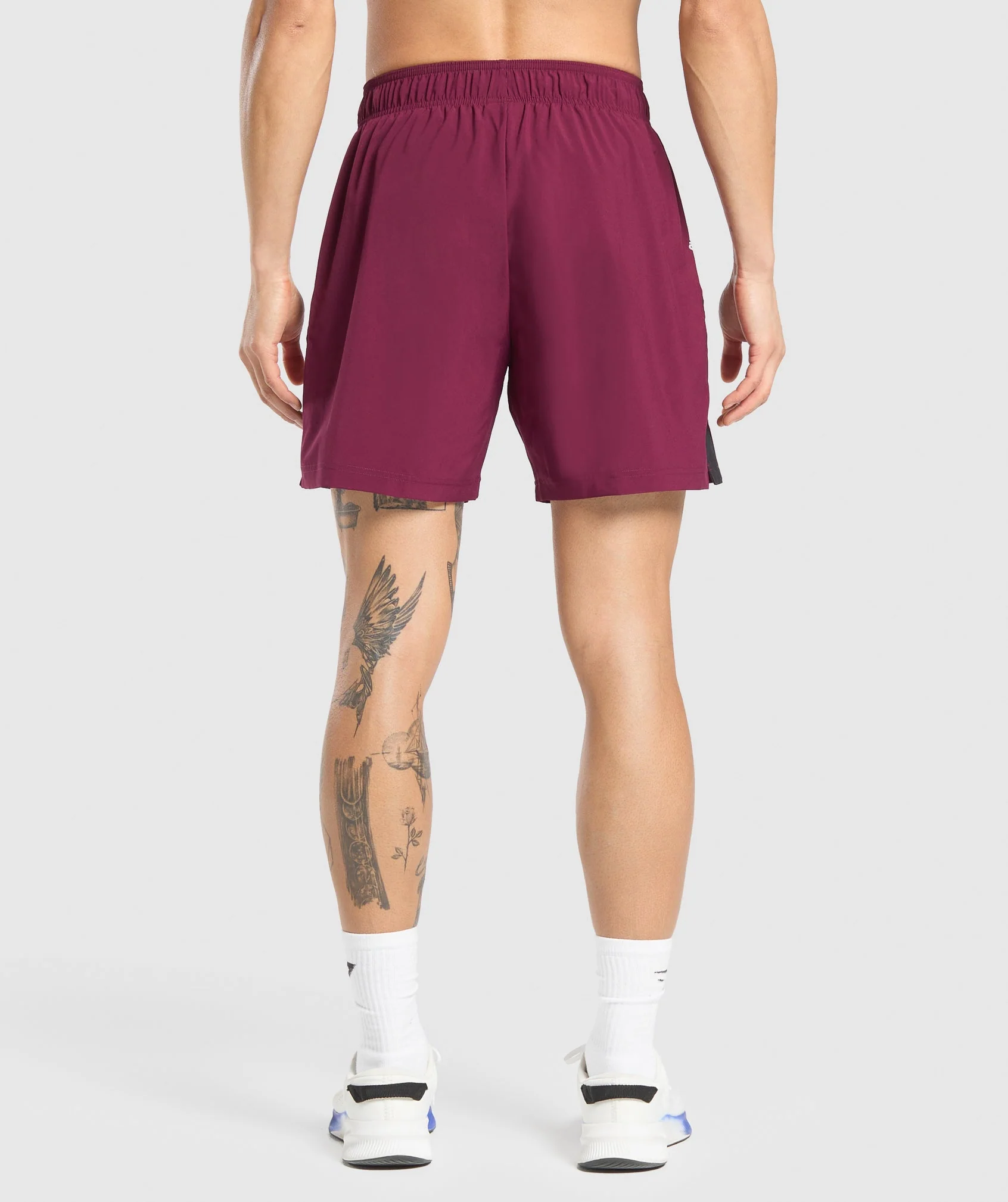 Gymshark Sport  7" Shorts - Strong Pink/Black - Image 3
