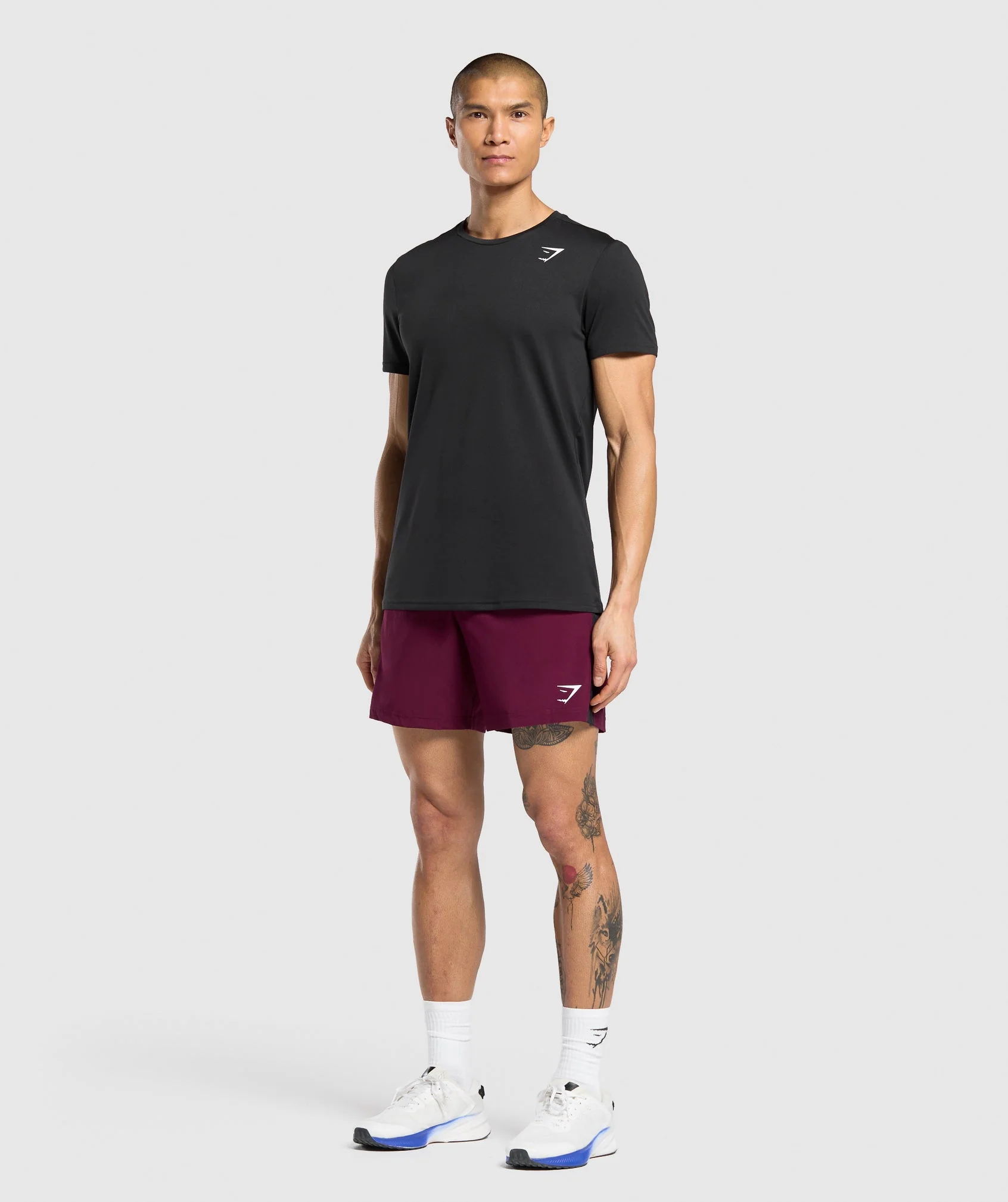 Gymshark Sport  7" Shorts - Strong Pink/Black - Image 4