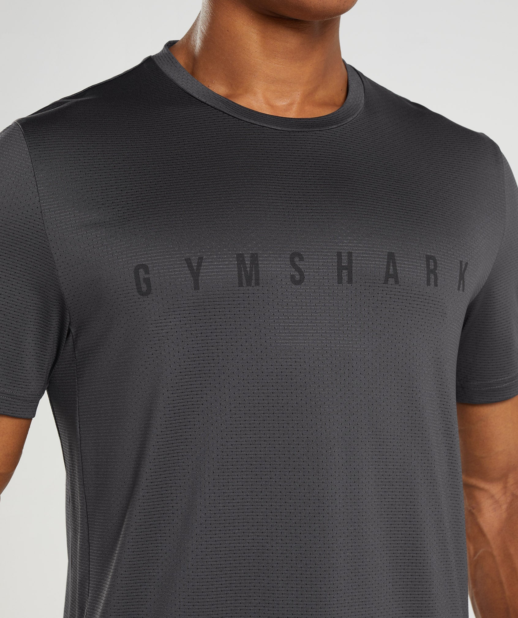 Gymshark Sport Stripe T-Shirt - Grey - Image 3