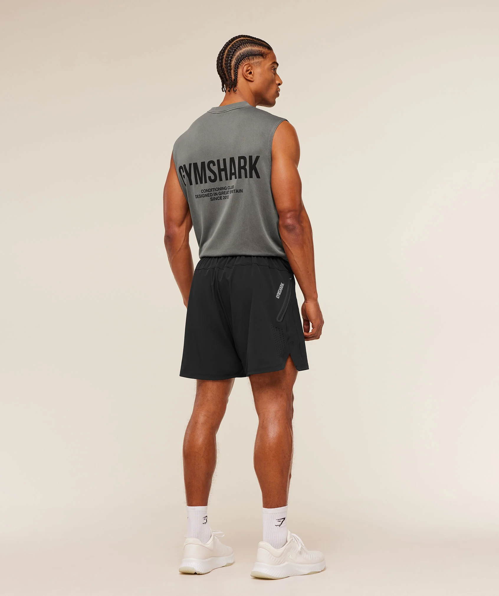 Gymshark Sport Hybrid 6" Shorts - Black - Image 4