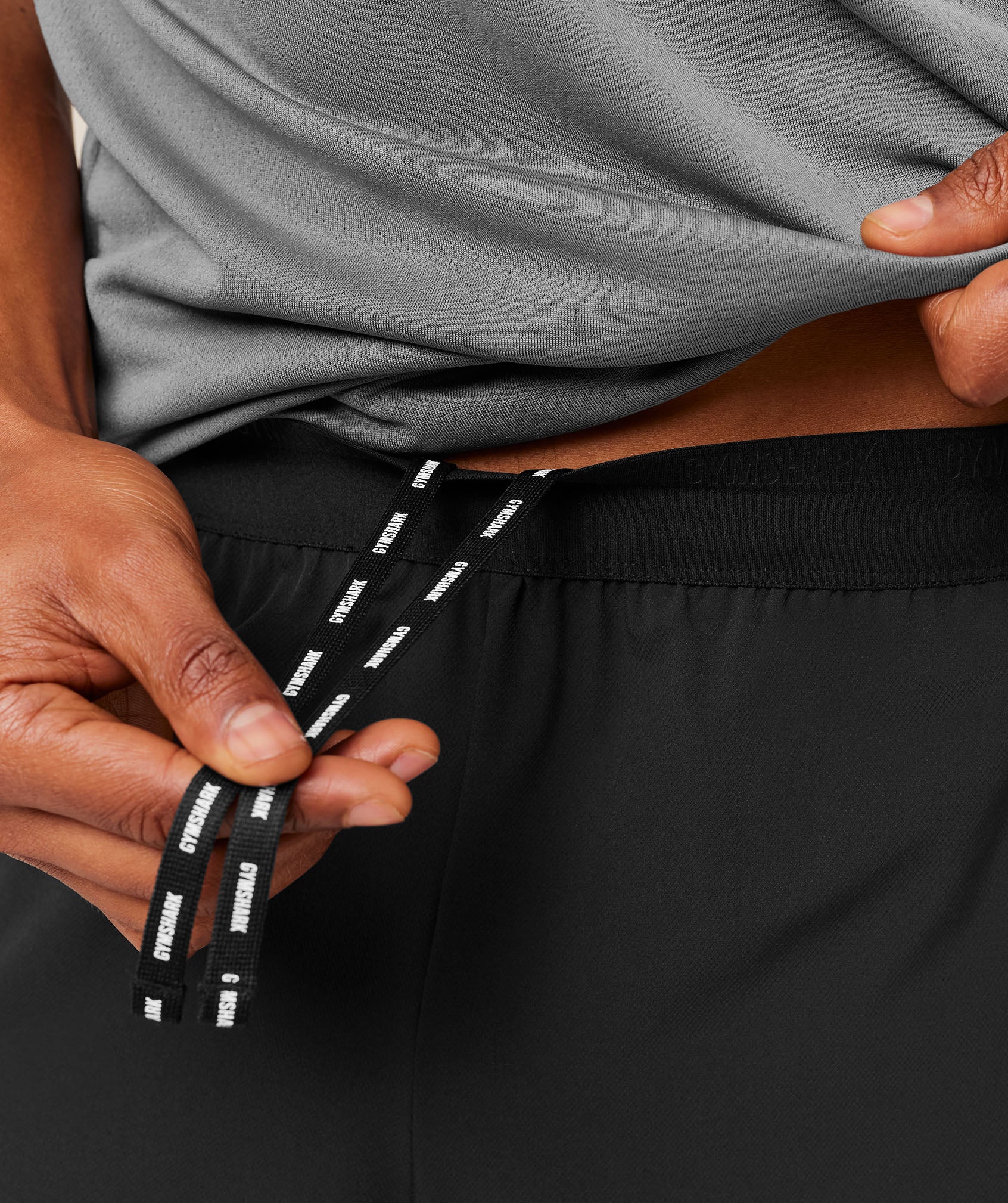 Gymshark Sport Hybrid 6" Shorts - Black - Image 7
