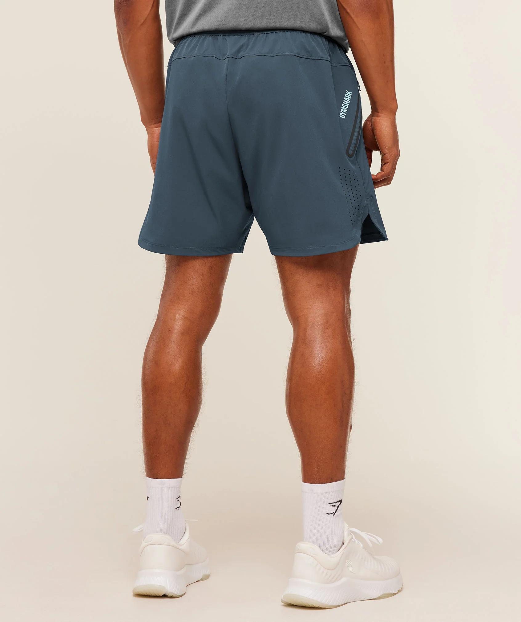 Gymshark Sport Hybrid 6" Shorts - Stealth Blue - Image 3