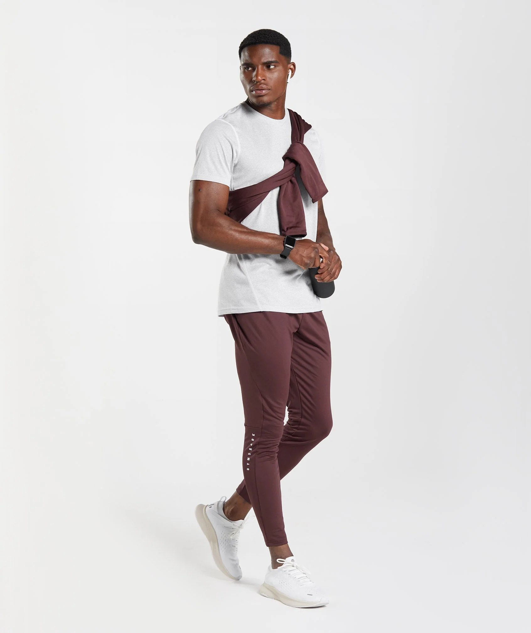 Gymshark Sport Joggers - Baked Maroon - Image 4