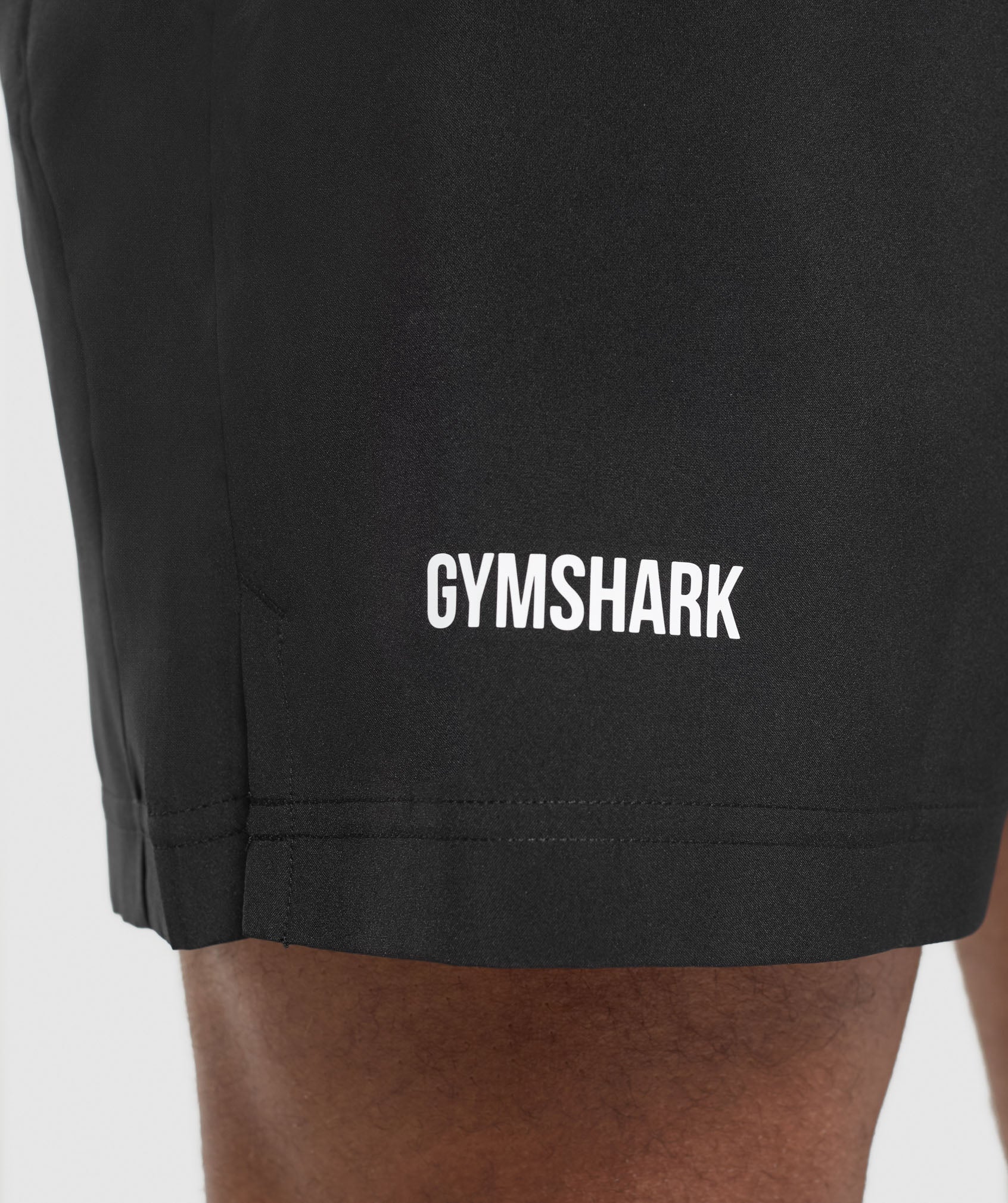 Gymshark Sport Panel 7" Shorts - Black/White - Image 6
