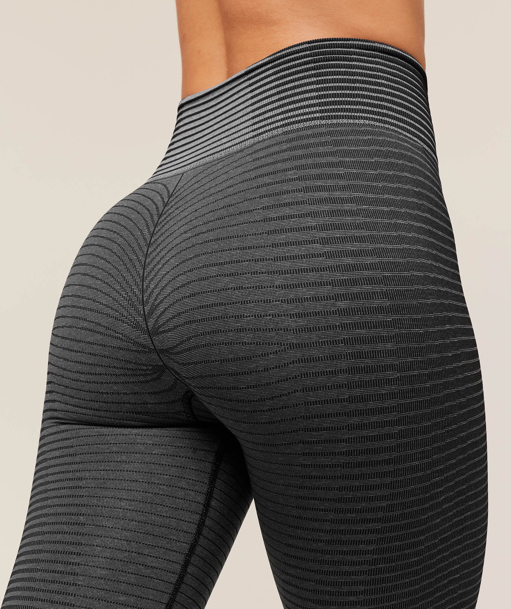 Gymshark Sport Seamless Leggings - Grey/Black - Image 5