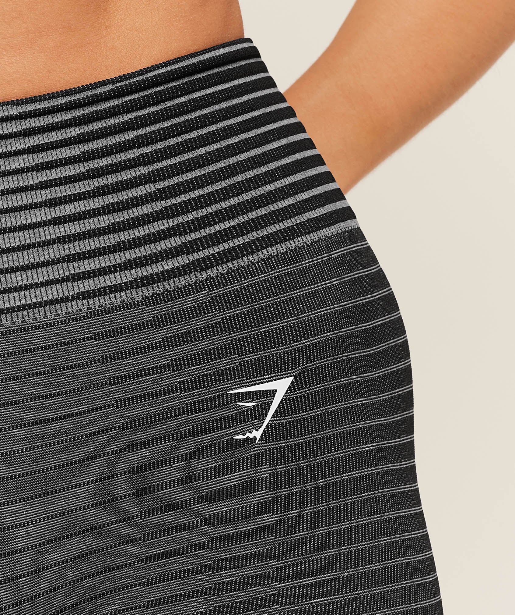 Gymshark Sport Seamless Leggings - Grey/Black - Image 6
