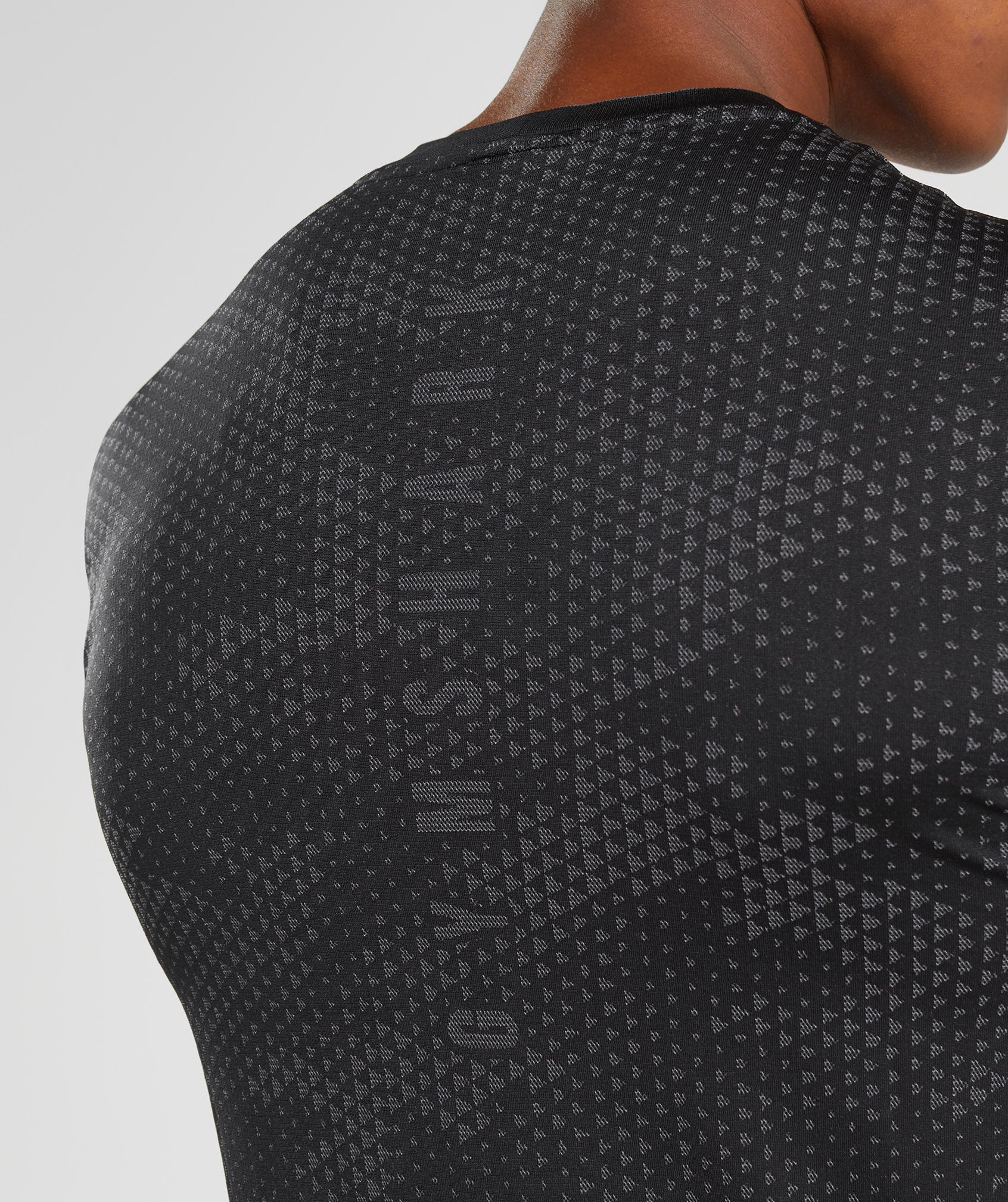 Gymshark Sport Seamless T-Shirt - Black/Silhouette Grey - Image 5