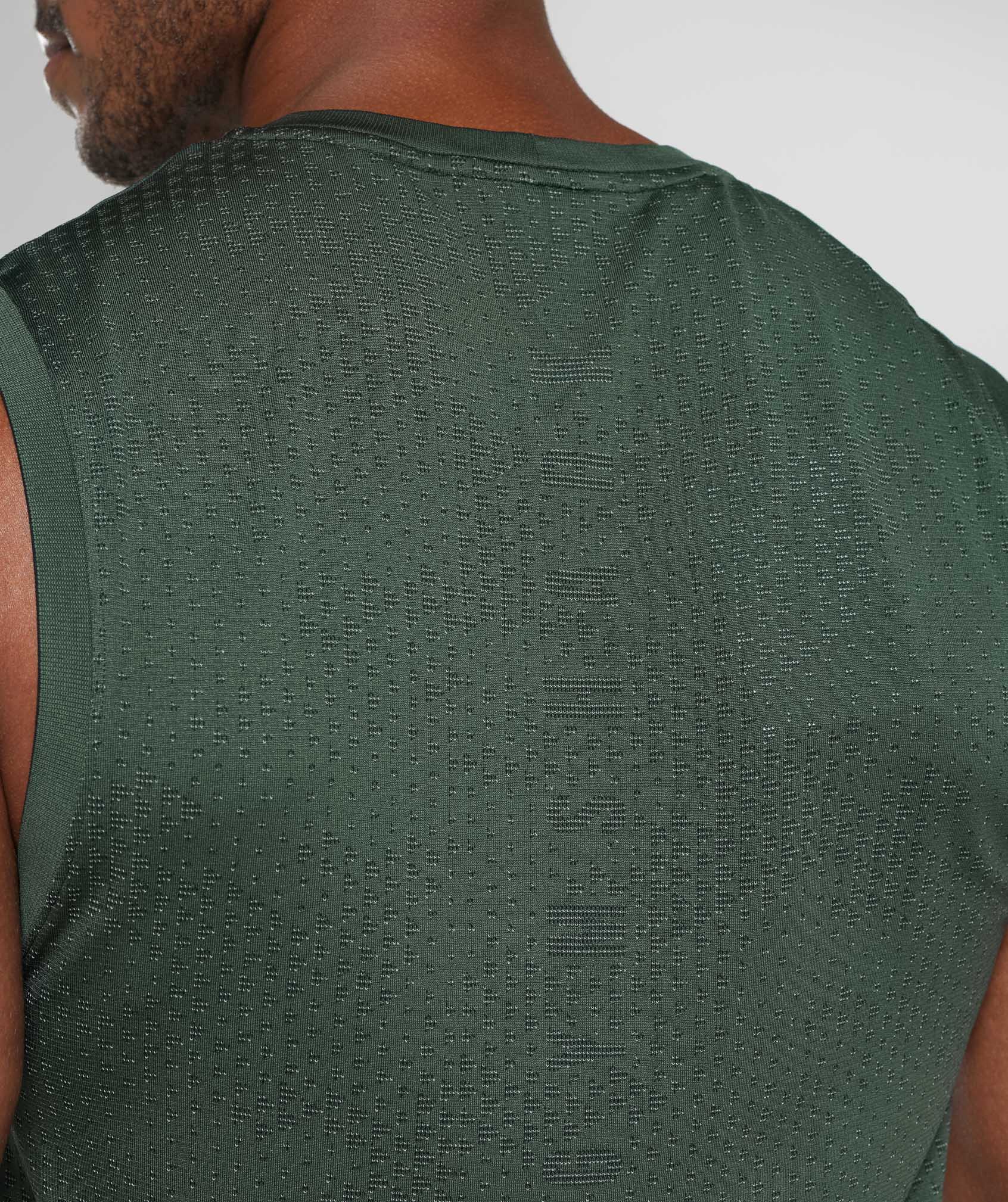 Gymshark Sport Seamless Tank - Fog Green/Black - Image 5