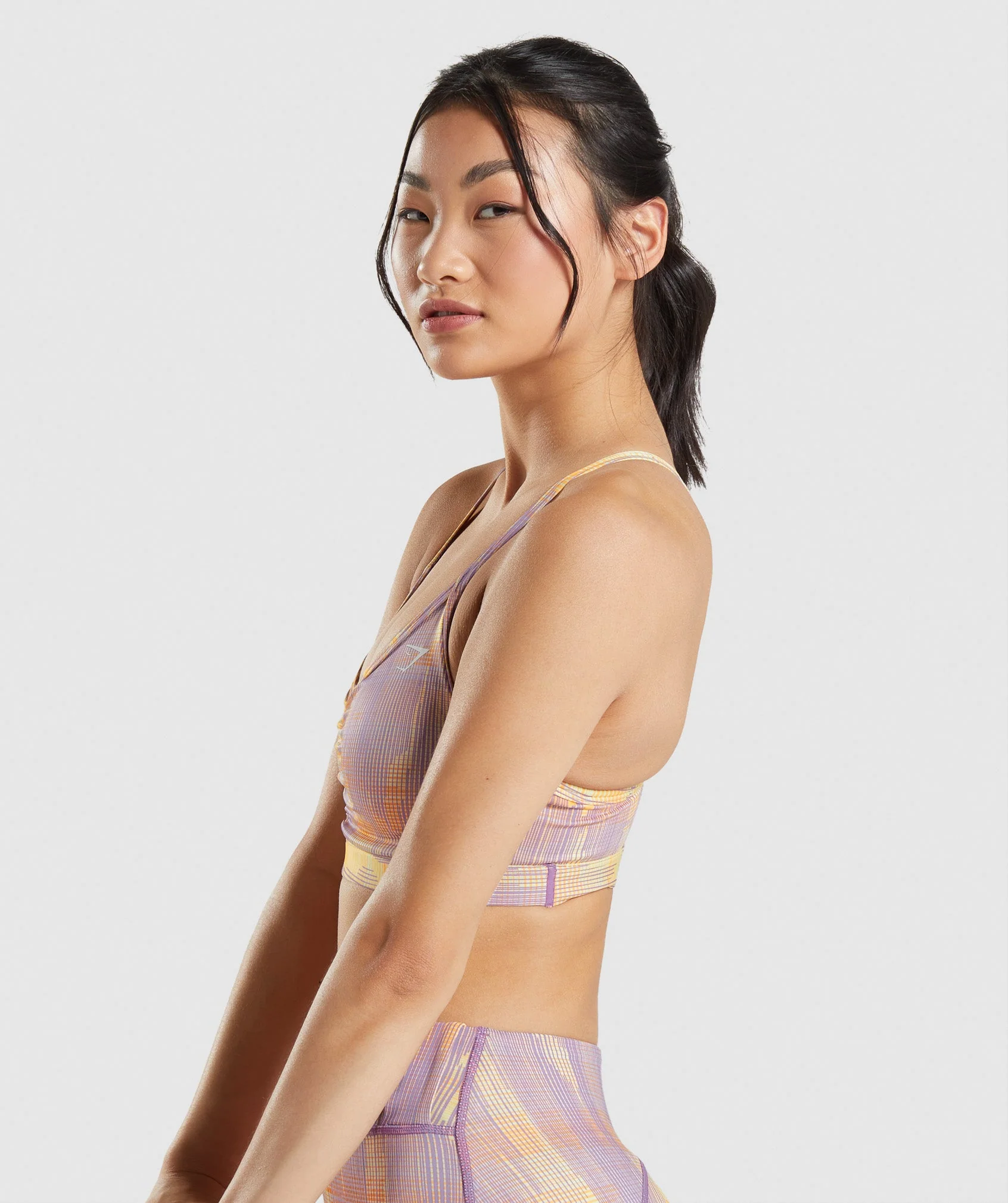 Gymshark Sport Sports Bra - Orange Print - Image 3