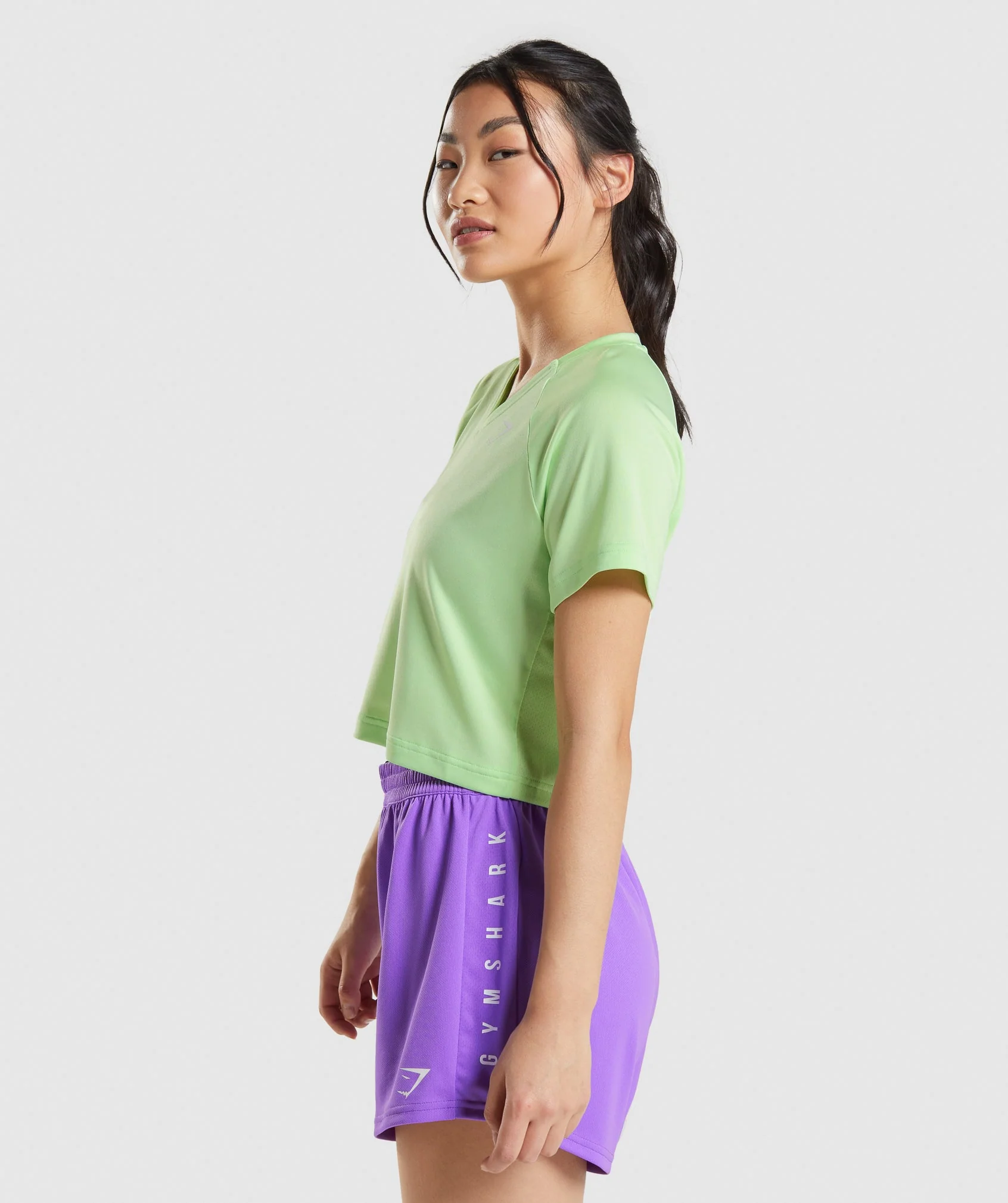 Gymshark Sport Midi T-Shirt - Bali Green - Image 3