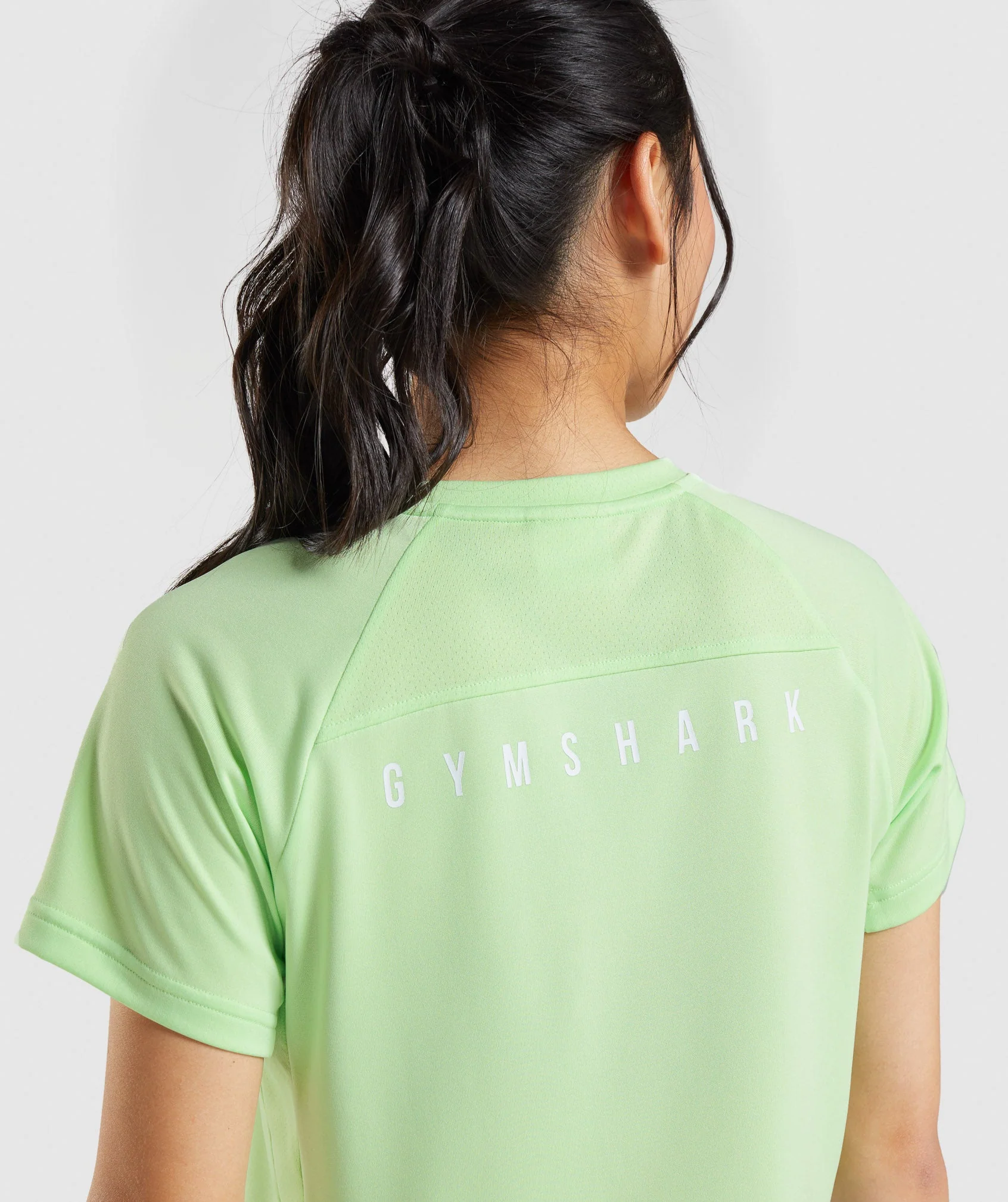 Gymshark Sport Midi T-Shirt - Bali Green - Image 5