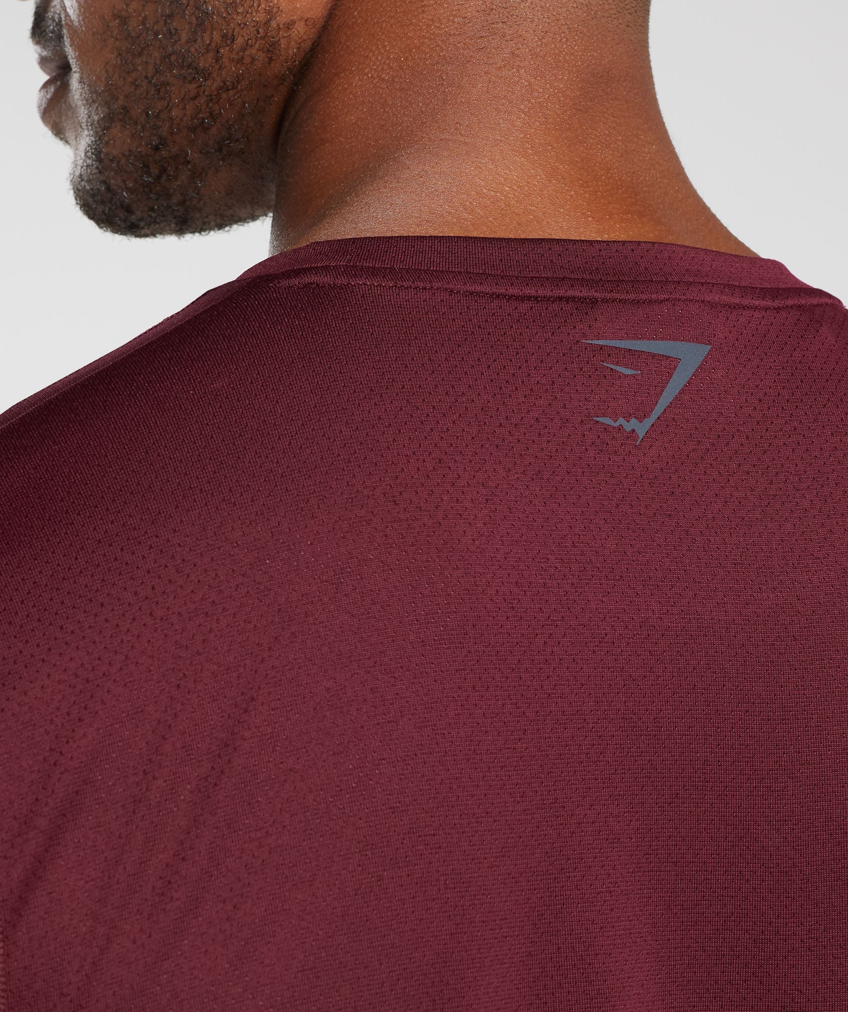 Gymshark Sport T-Shirt - Plum Pink/Black Marl - Image 5