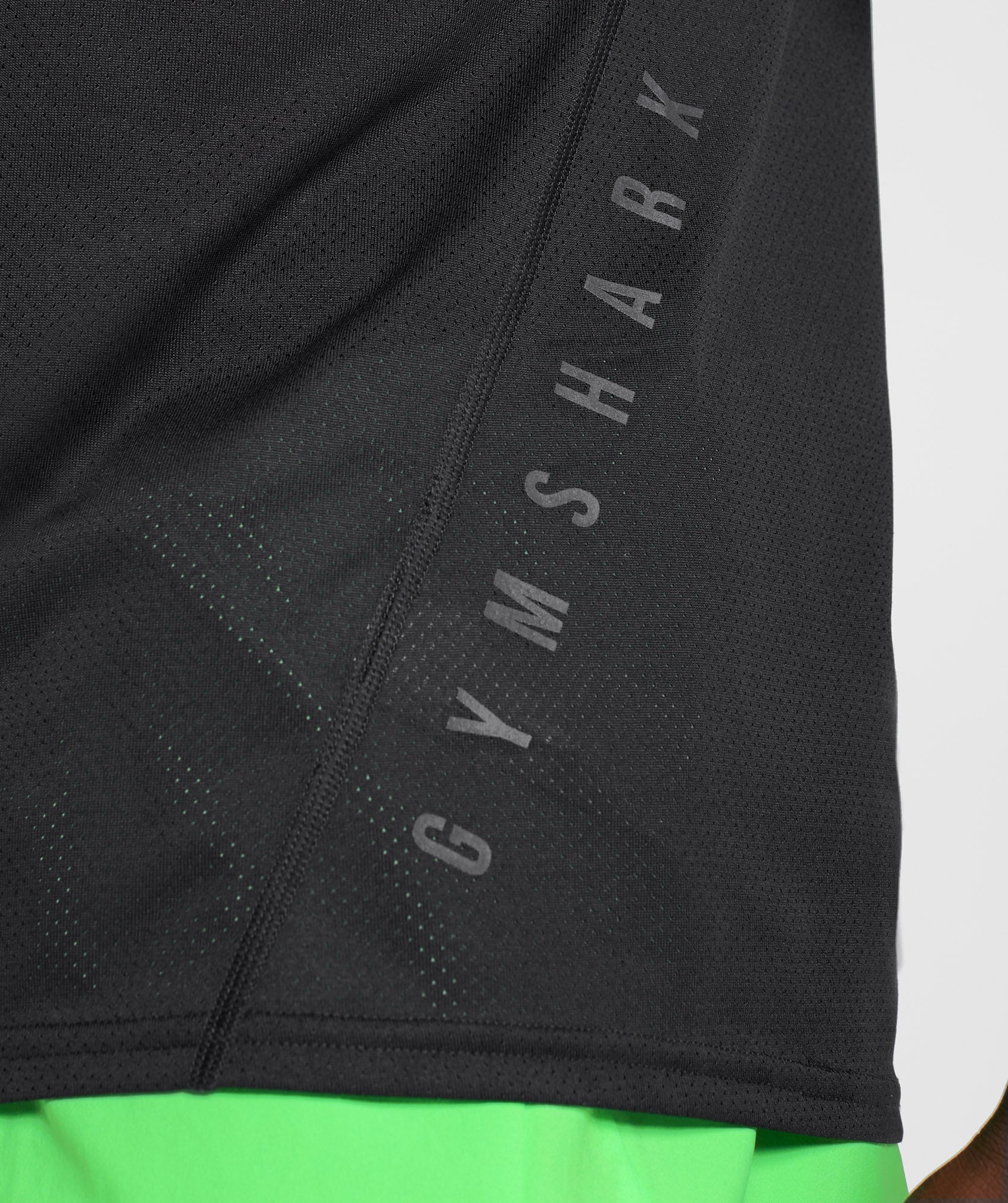 Gymshark Sport Tank - Black/Black Marl - Image 6