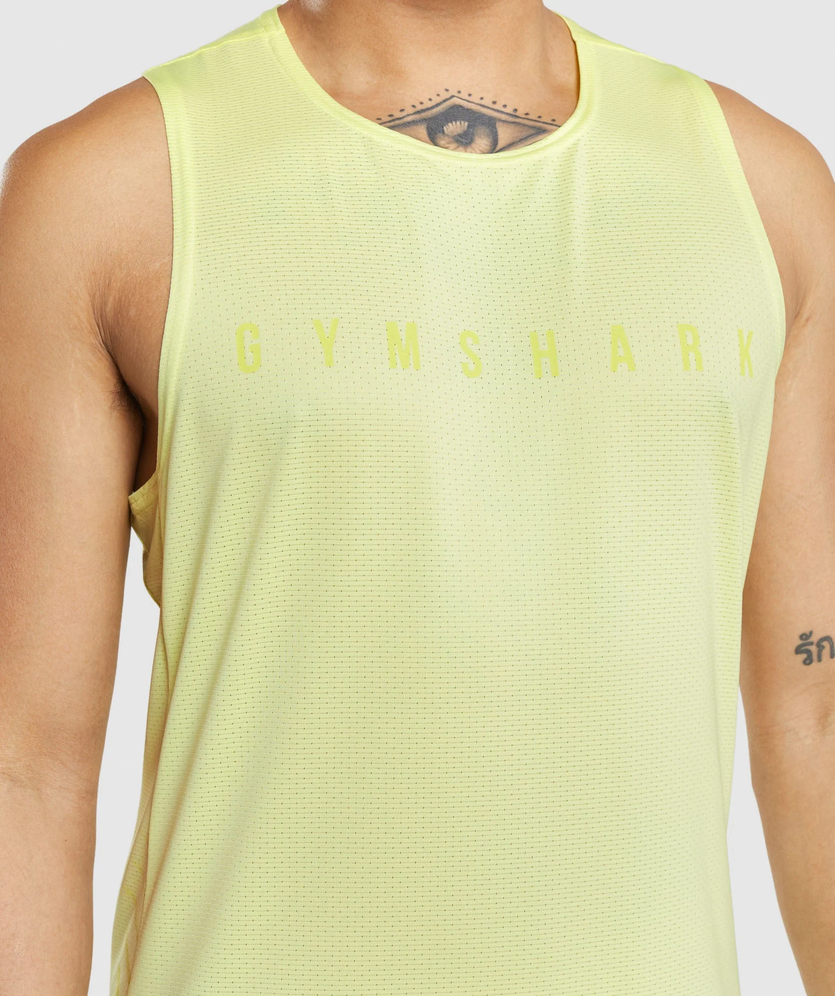 Gymshark Sport Stripe Tank - Firefly Green - Image 5