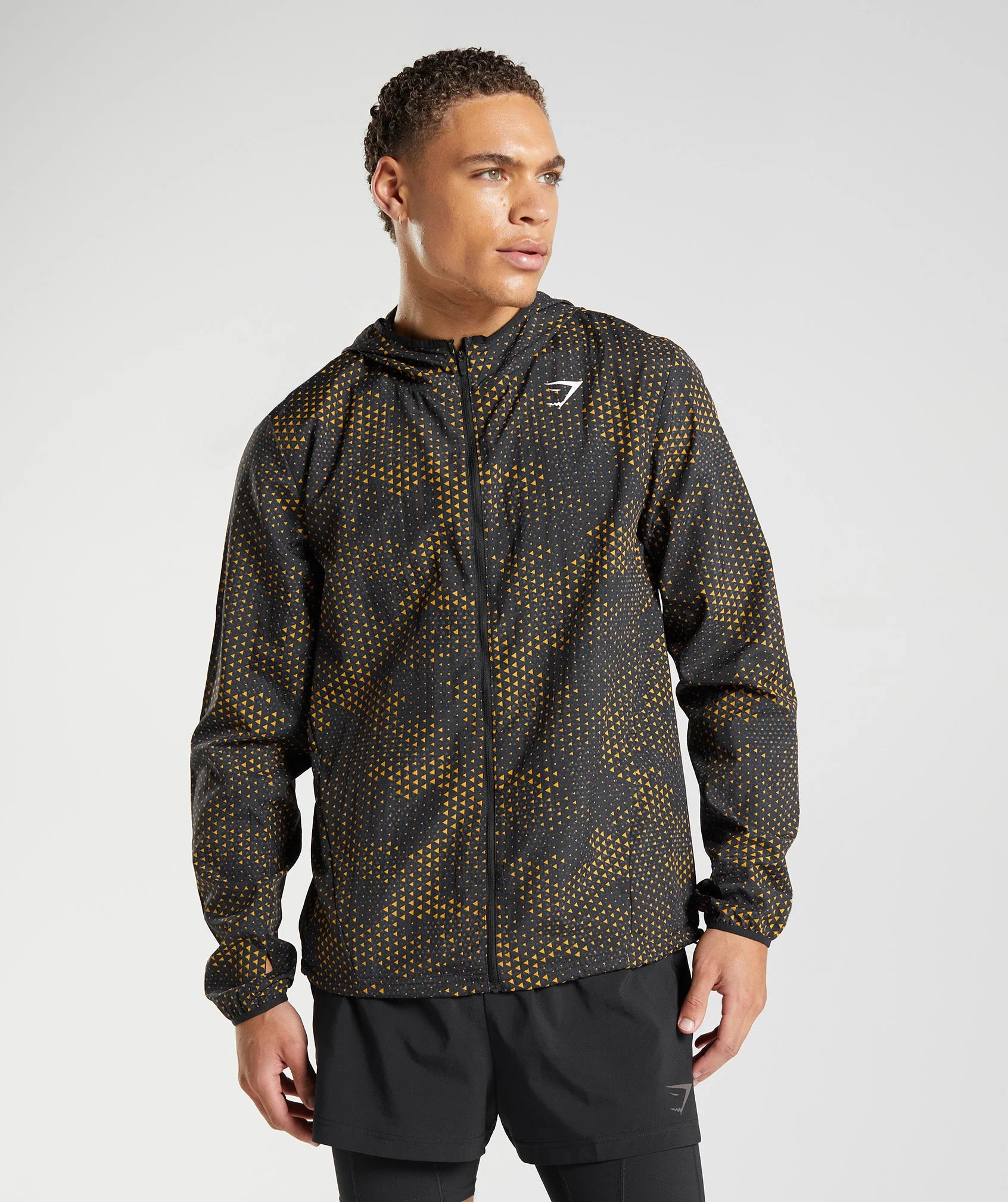 Gymshark Sport Windbreaker - Turmeric Yellow