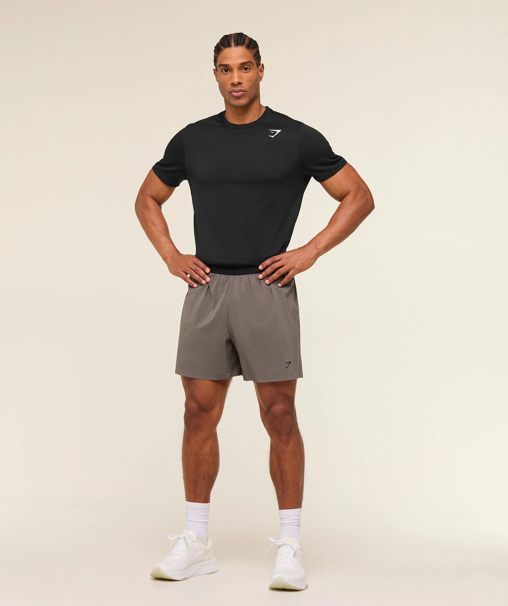 Gymshark Sport Zero 5" Shorts - Cool Brown - Image 4