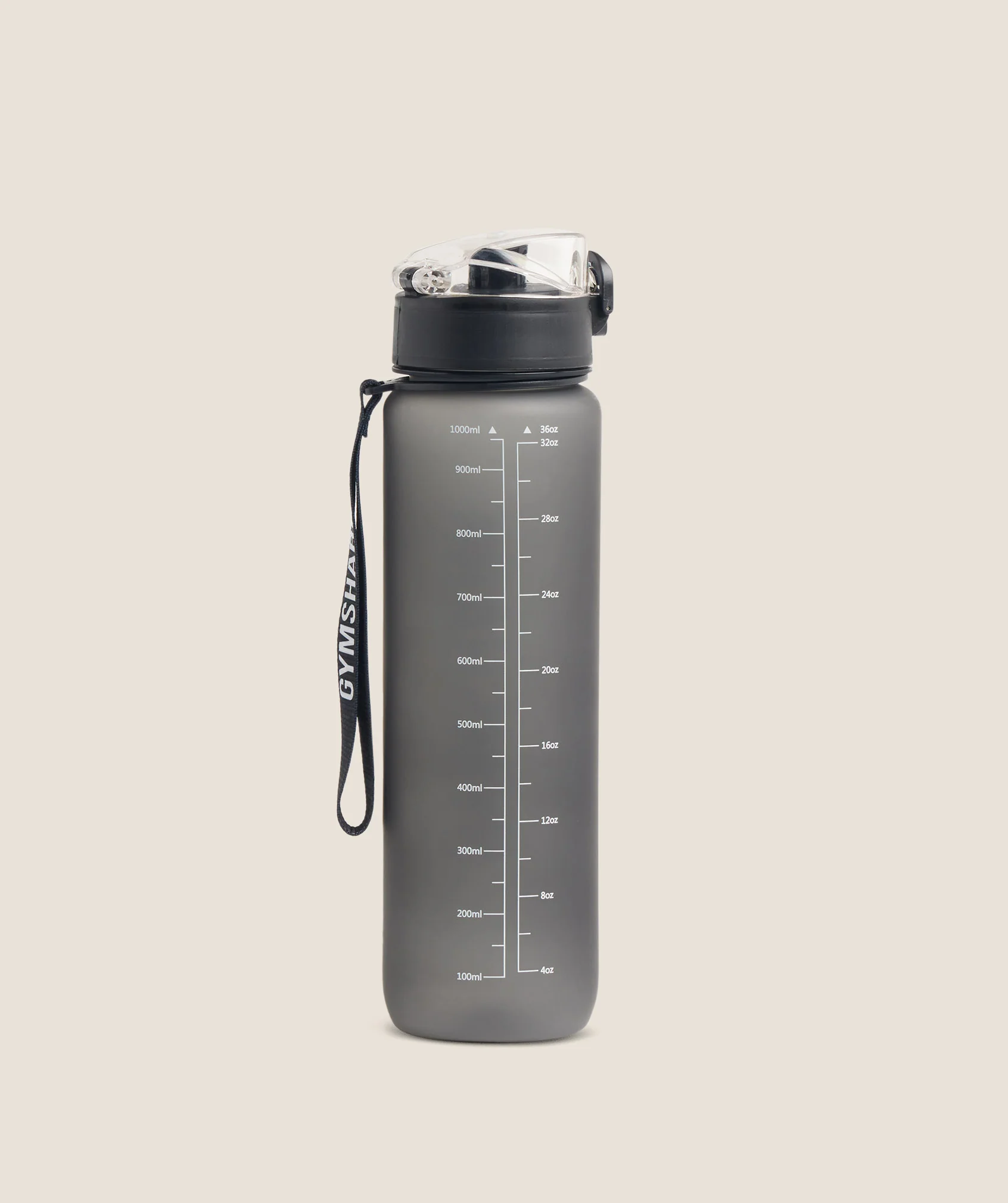 Gymshark Sports Bottle - Black - Image 2