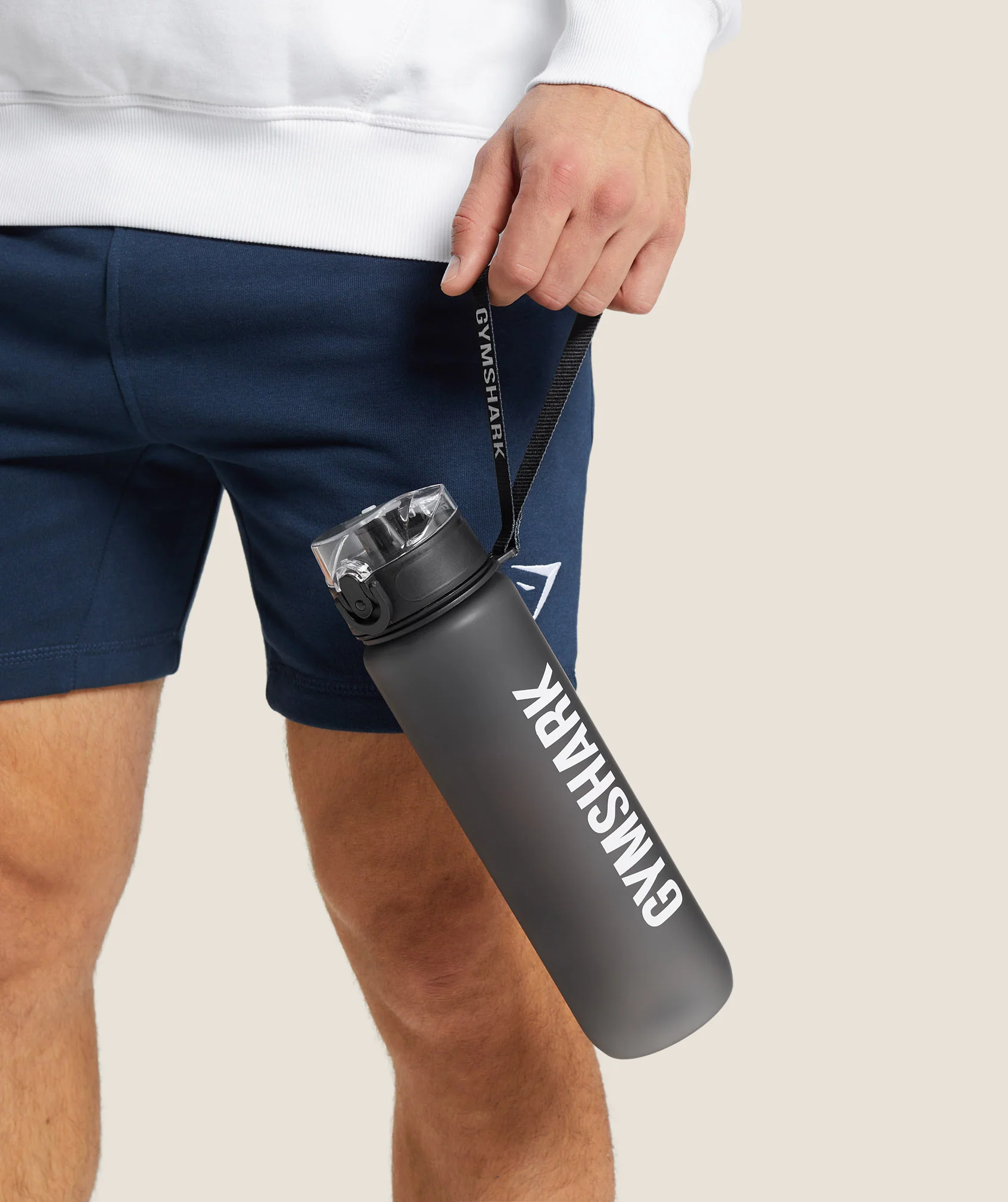 Gymshark Sports Bottle - Black - Image 6