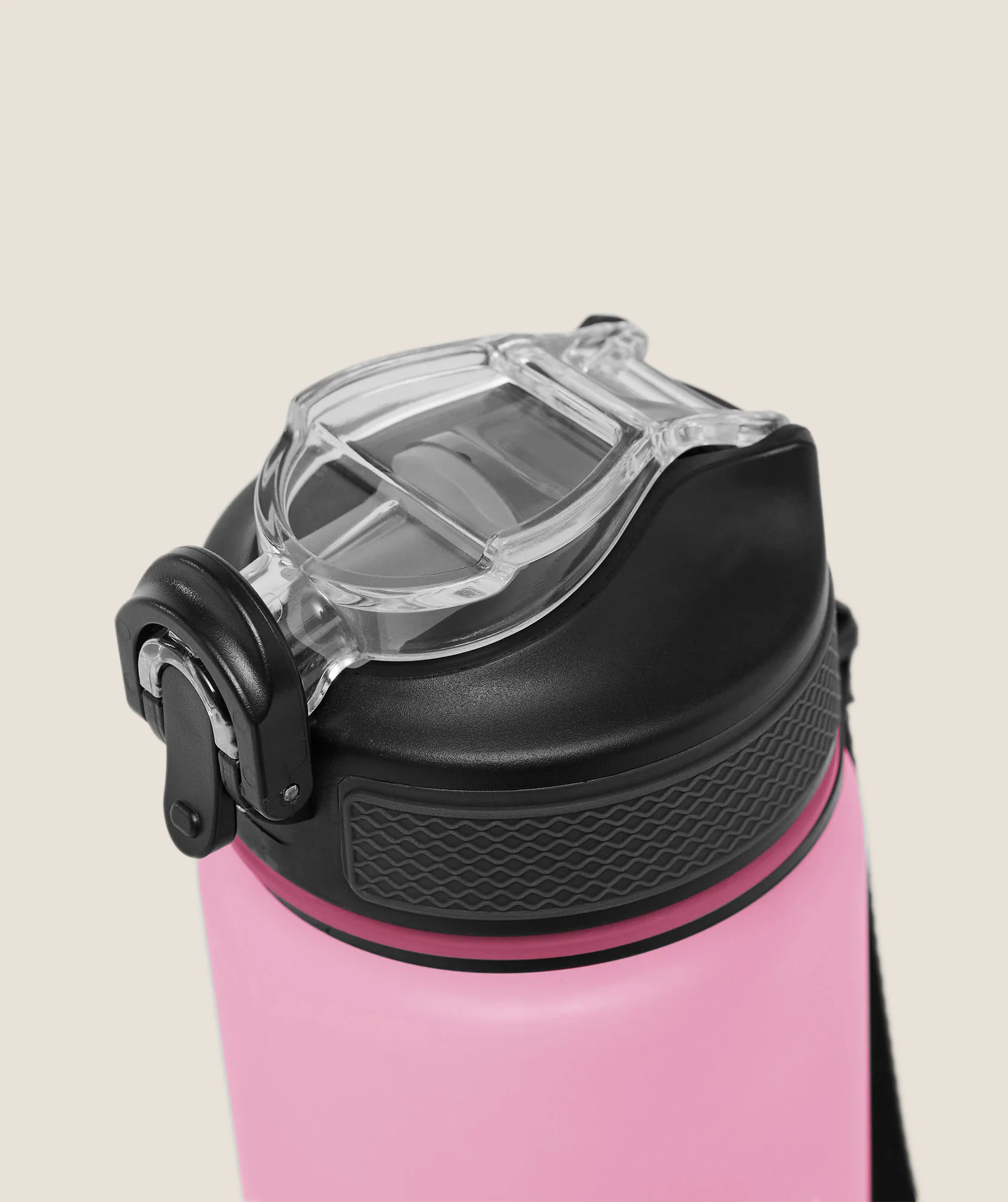 Gymshark Sports Bottle With Straw - Focus Pink - Image 3