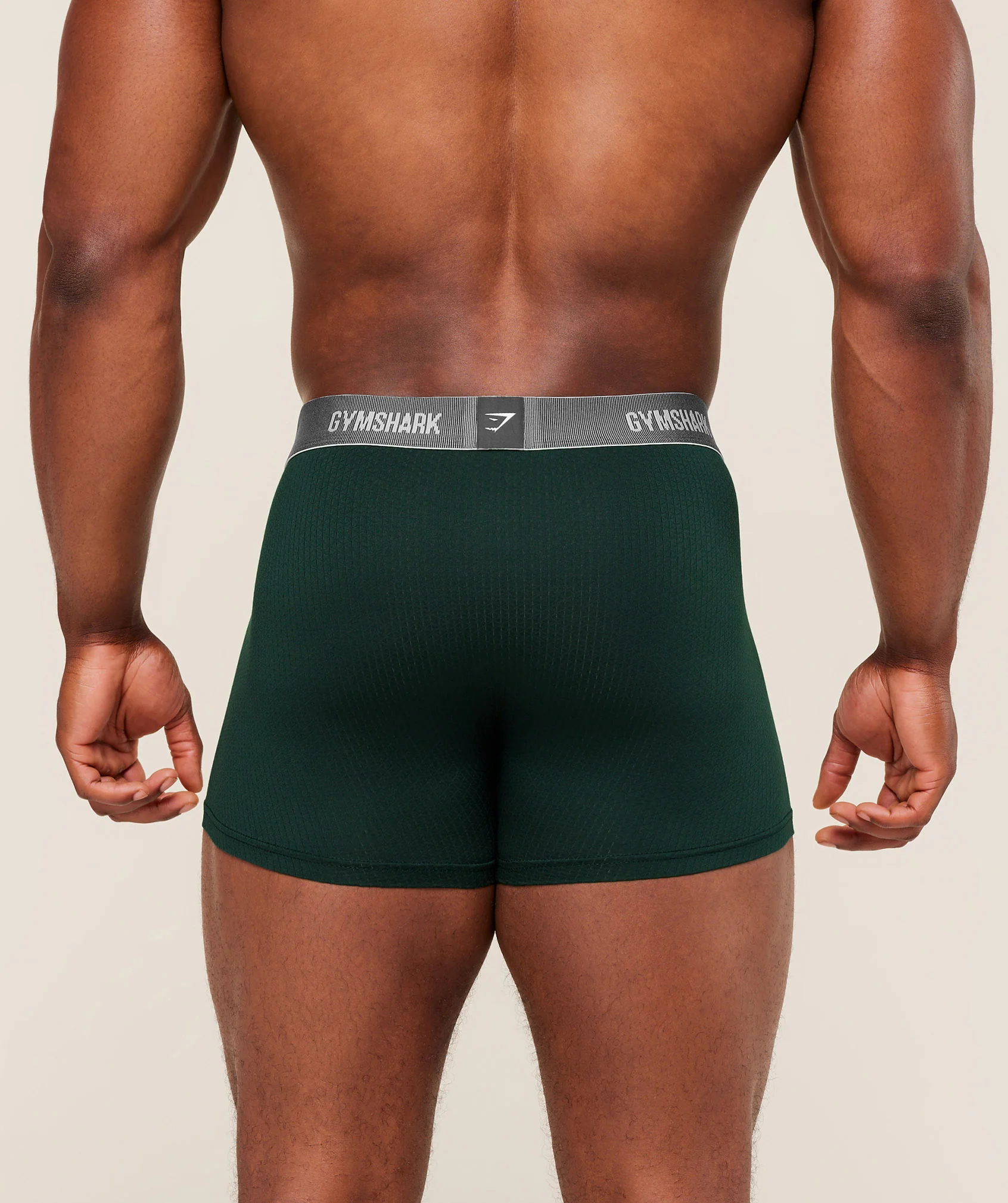 Gymshark Sports Tech Boxer 3PK - Silver Grey/Brand Blue/Deep Petrol Blue - Image 3