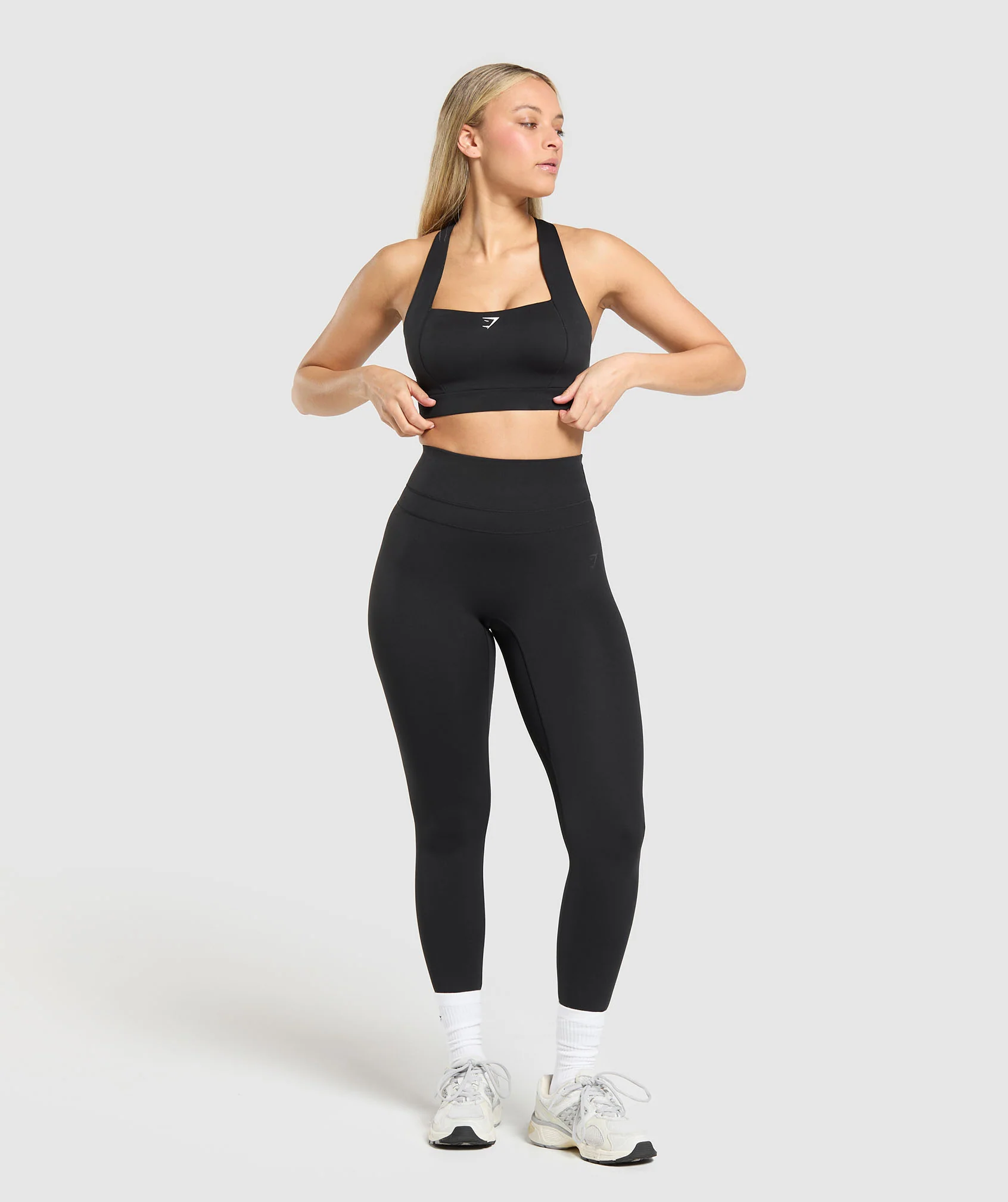 Gymshark Square Neck Sports Bra - Black - Image 4