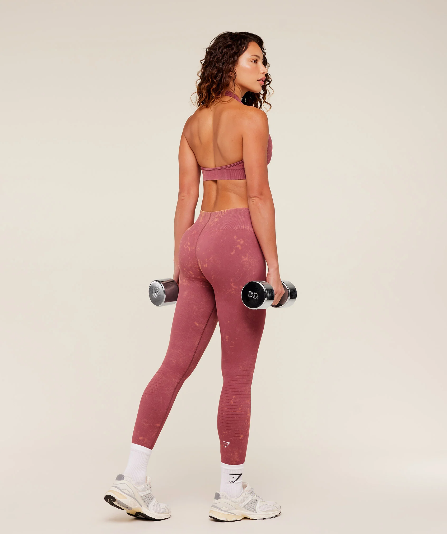 Gymshark Steel Seamless Leggings - GS Reset Pink - Image 4