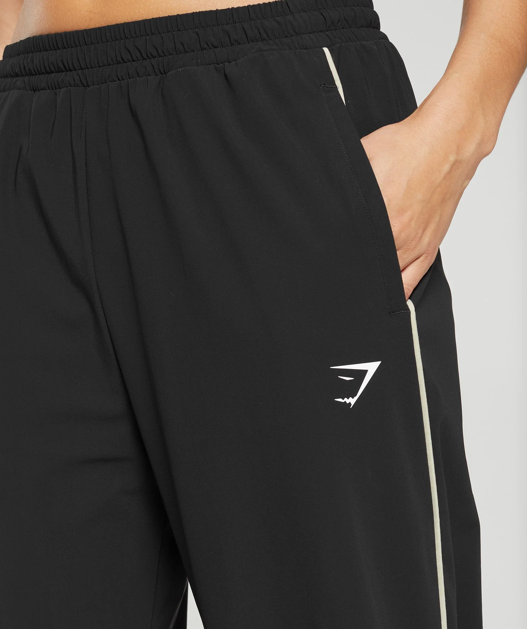 Gymshark Stitch Feature Woven Pants - Black - Image 6