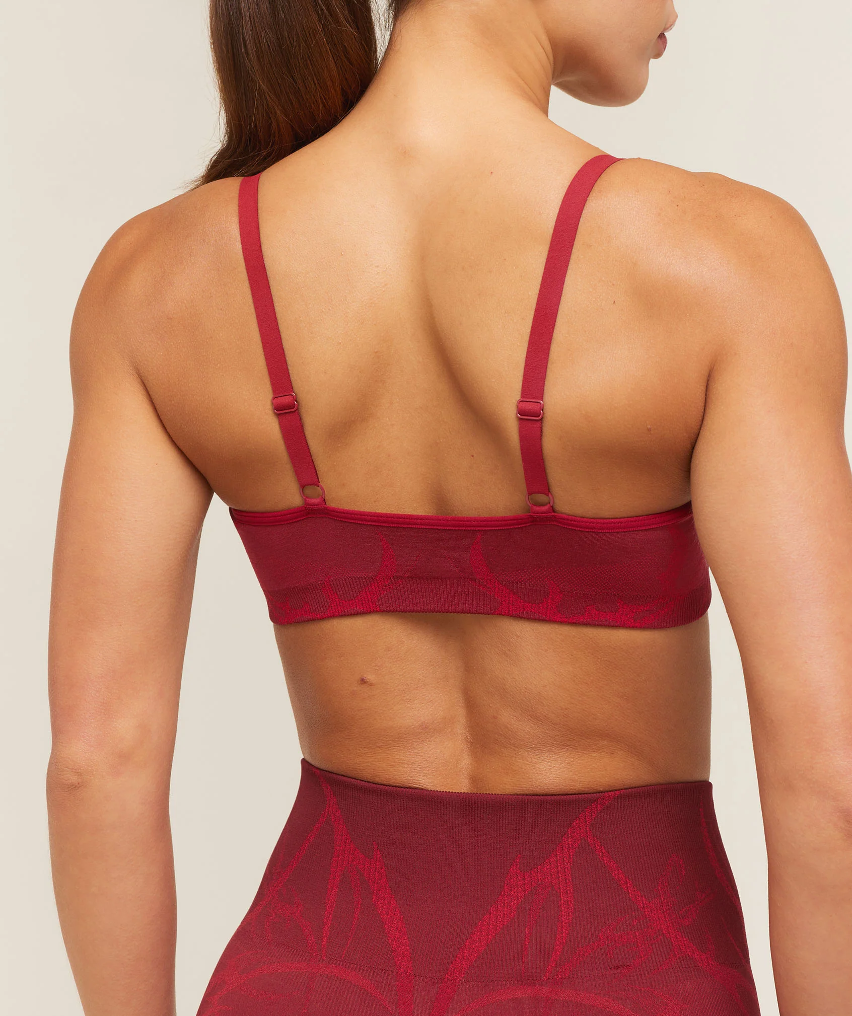 Gymshark Storm Seamless Sports Bra - Sets Red/Carmine Red - Image 5